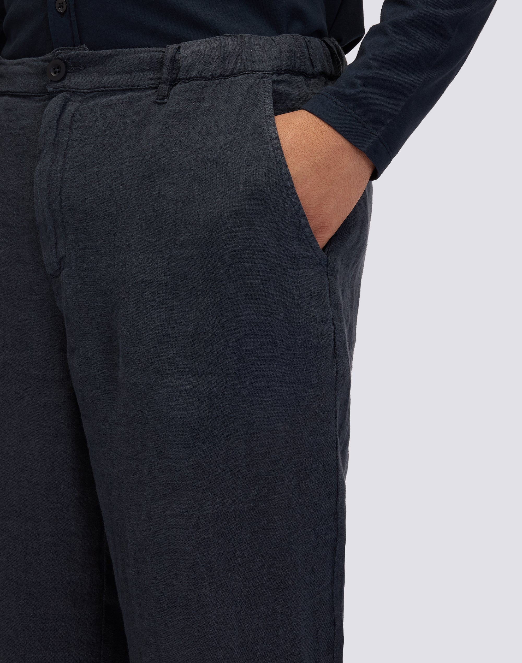 sundek-pantaloni-lunghi-uomo-in-lino-semi-elasticizzati image 3