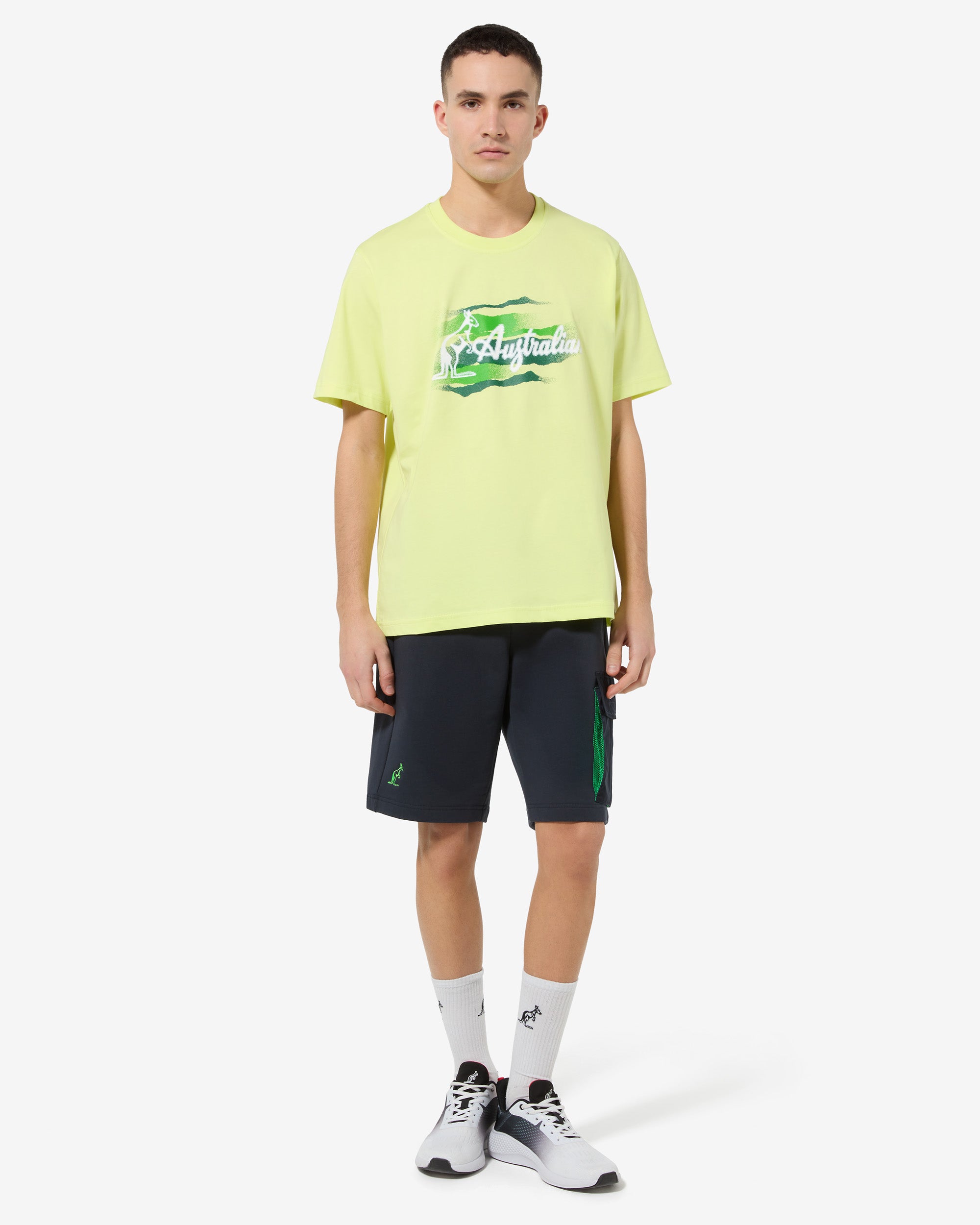 australian-australe-t-shirt-cotone-stampa-petto-regular-fit image 2