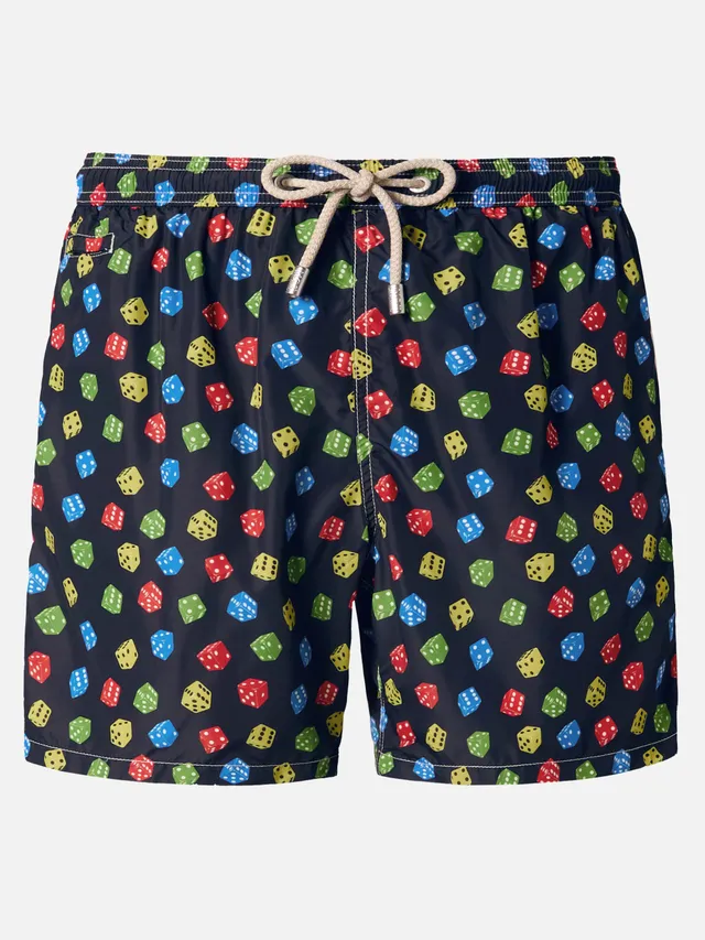 mc2-saint-barth-lighting-boxer-mare-uomo-stampa-dadi-blu-navy image 1