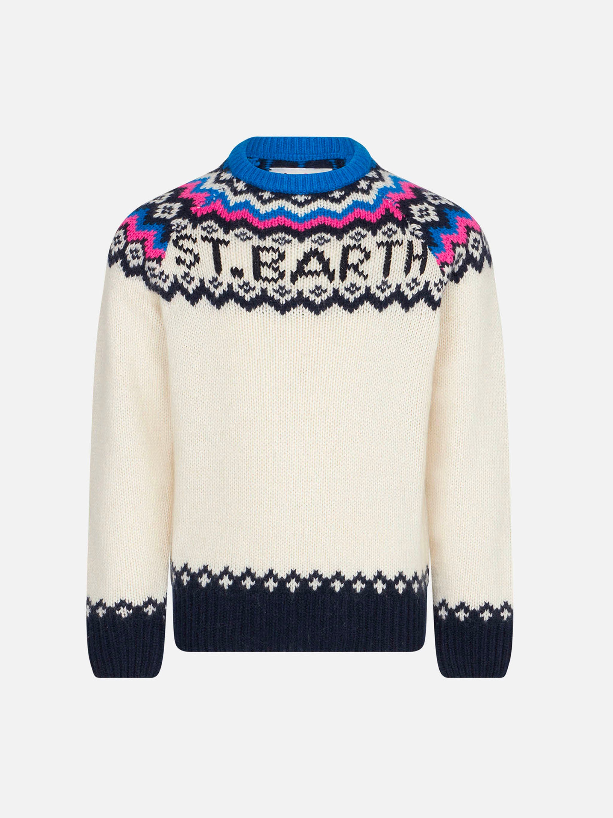 mc2-saint-barth-maglione-bambina-jacquard-nordico-bianco-prc0010 image 1