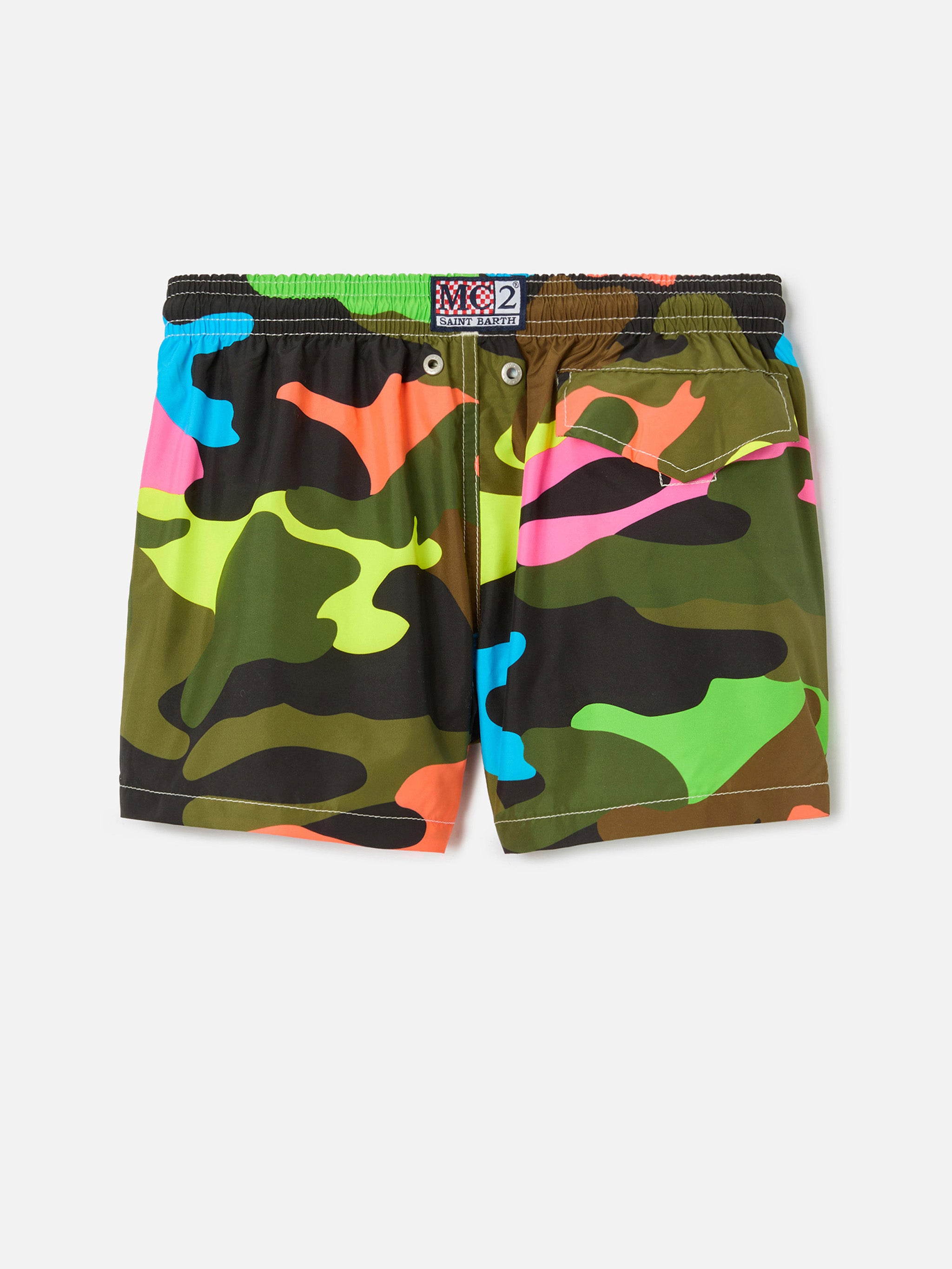 mc2-saint-barth-costume-boxer-da-bambino-mimetico-fluo-multicolore image 2