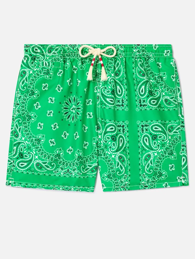 mc2-saint-barth-caprese-costume-mare-uomo-verde-stampa-bandana image 1