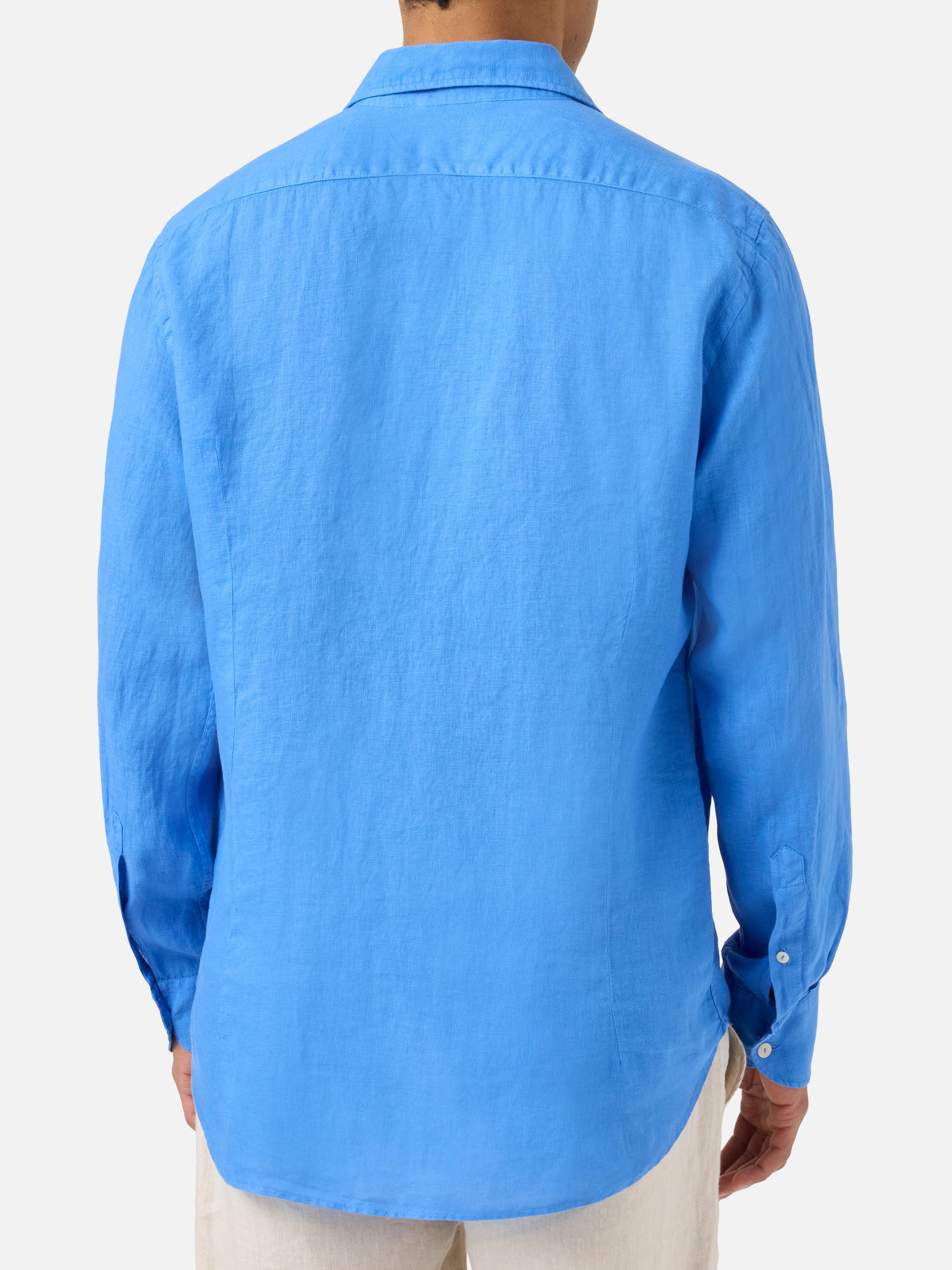 mc2-saint-barth-camicia-pamplona-in-lino-blu-tinta-unita image 5