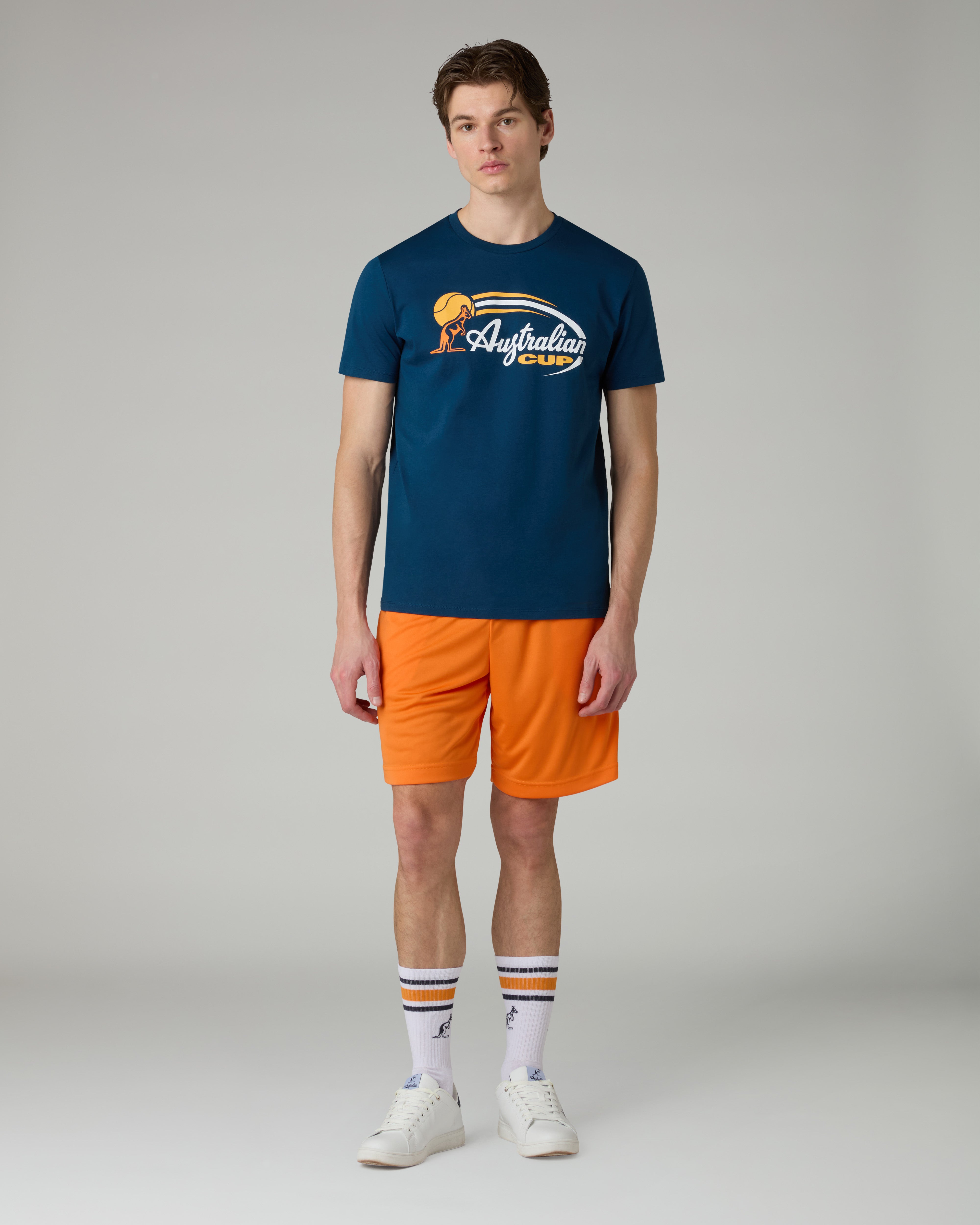 australian-cup-t-shirt-t-shirt-in-cotone-eclipse-blue image 2