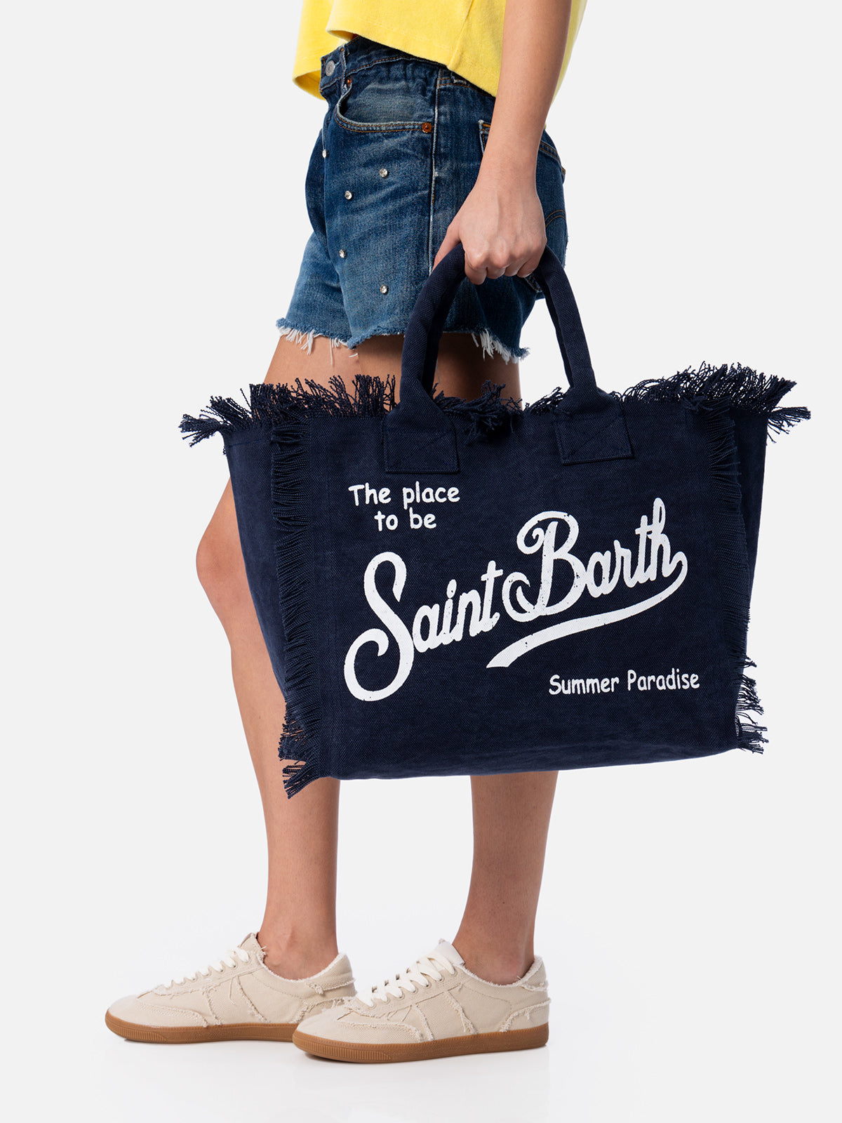 mc2-saint-barth-vanity-borsa-a-spalla-in-canvas-di-cotone-blue-navy image 2