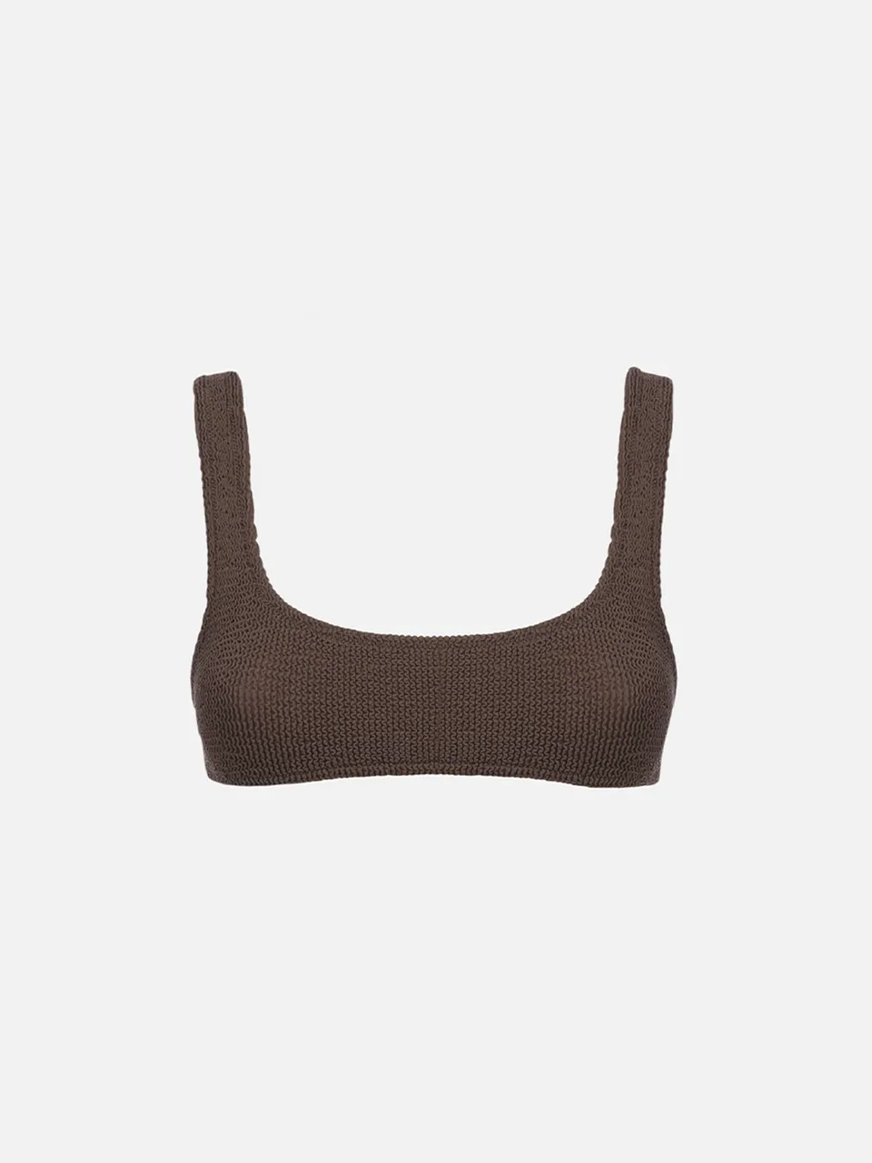 mc2-saint-barth-naima-top-bralette-crinkle-marrone image 1