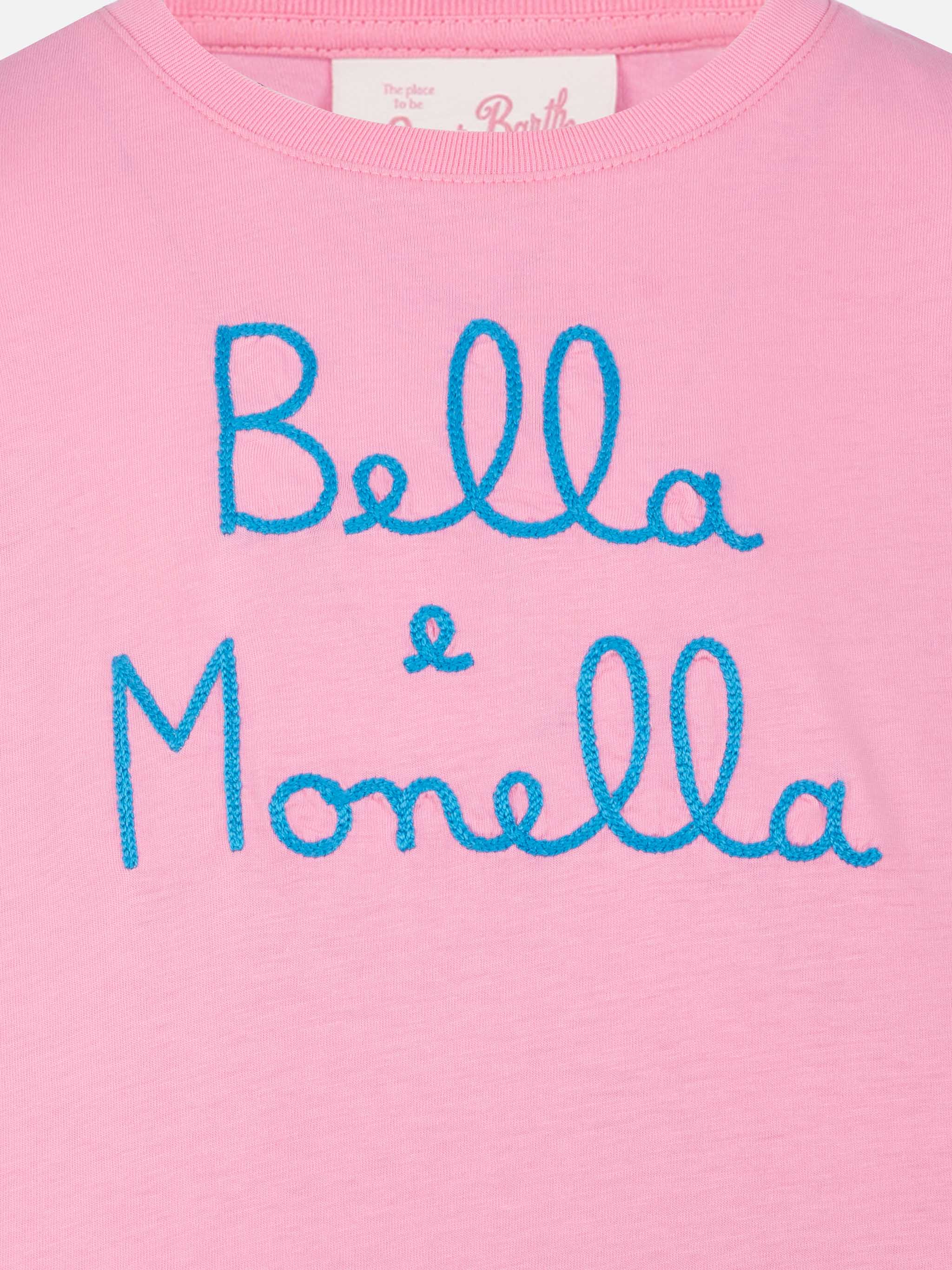 mc2-saint-barth-baby-t-shirt-cotone-bambina-volant-rosa-bella-e-monella image 3
