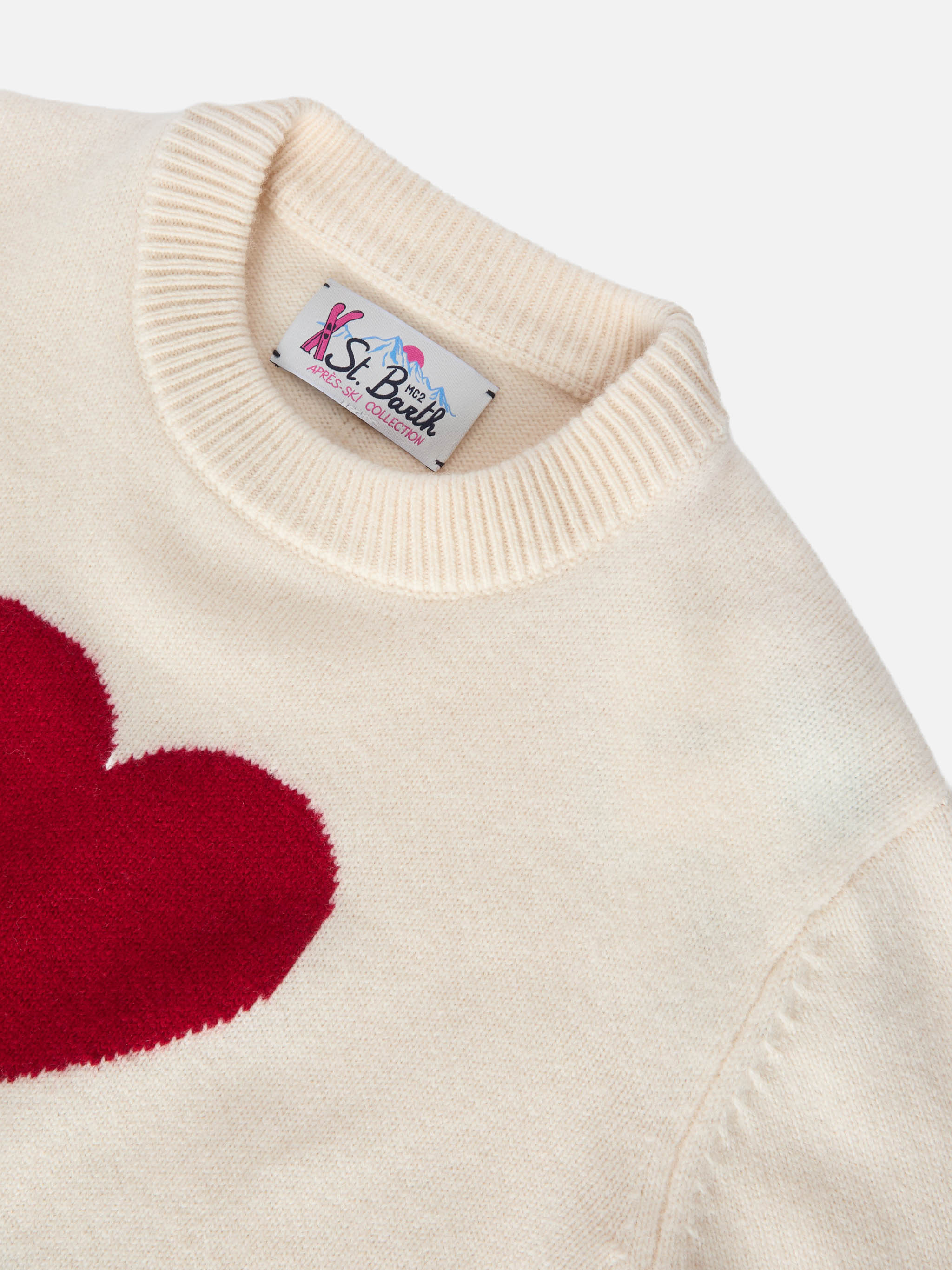mc2-saint-barth-maglione-kyla-jr-bambina-bianco-lana-jacquard-cuore-st-barth image 2