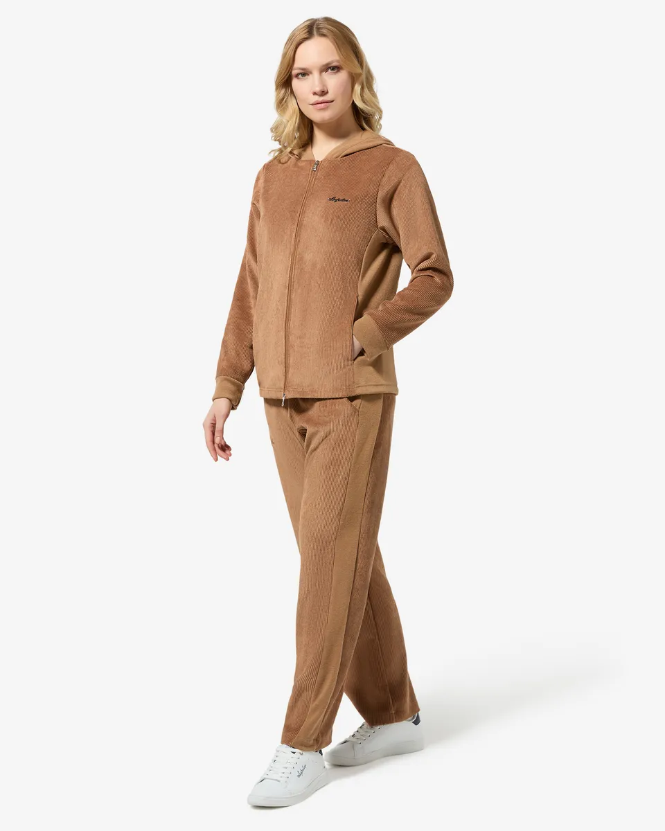 australian-corduroy-tuta-biscotto-cappuccio-rayon image 1