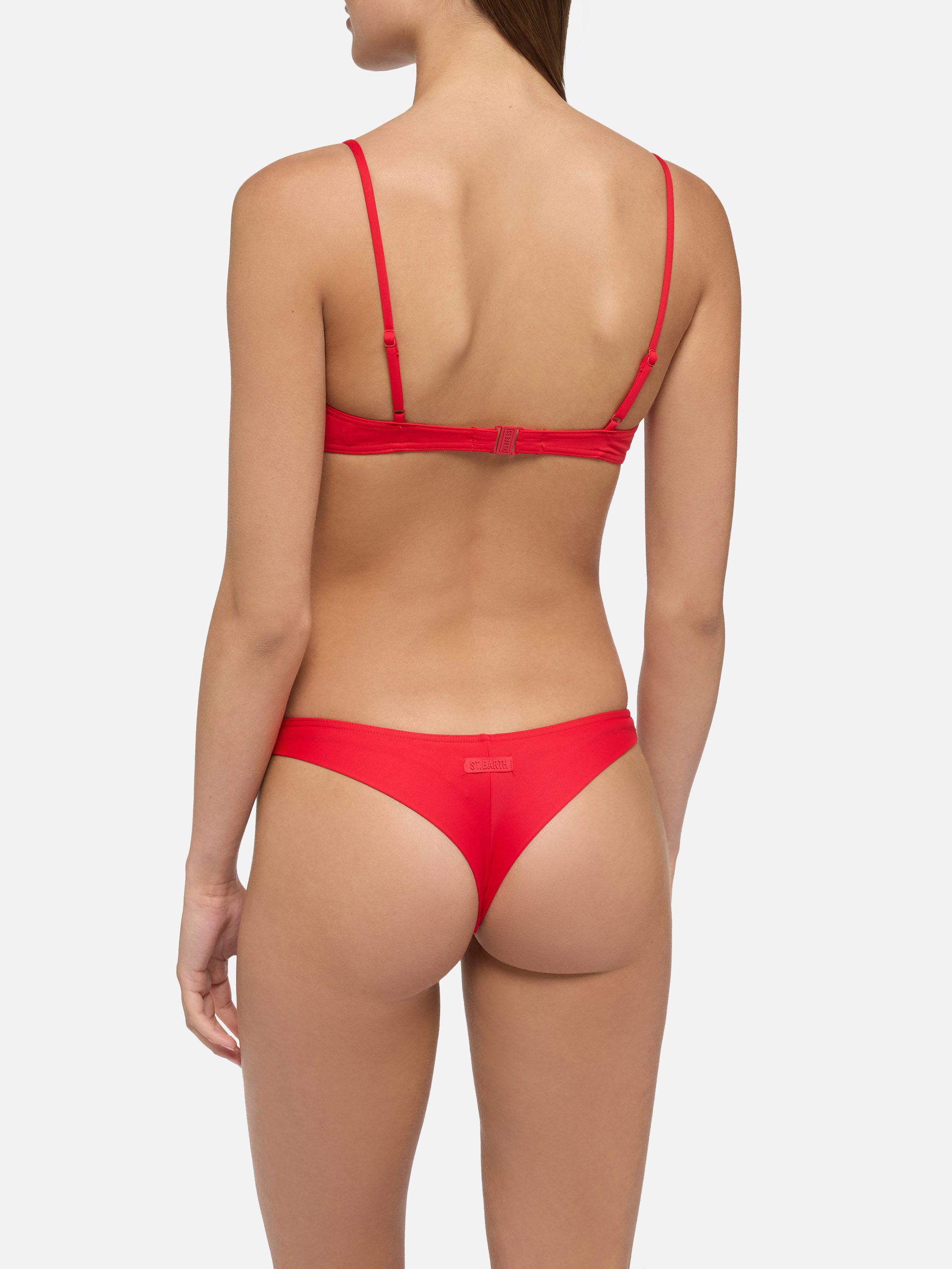 mc2-saint-barth-bikini-bralette-scollata-may-naomi-toile-de-jouy-rosso image 3