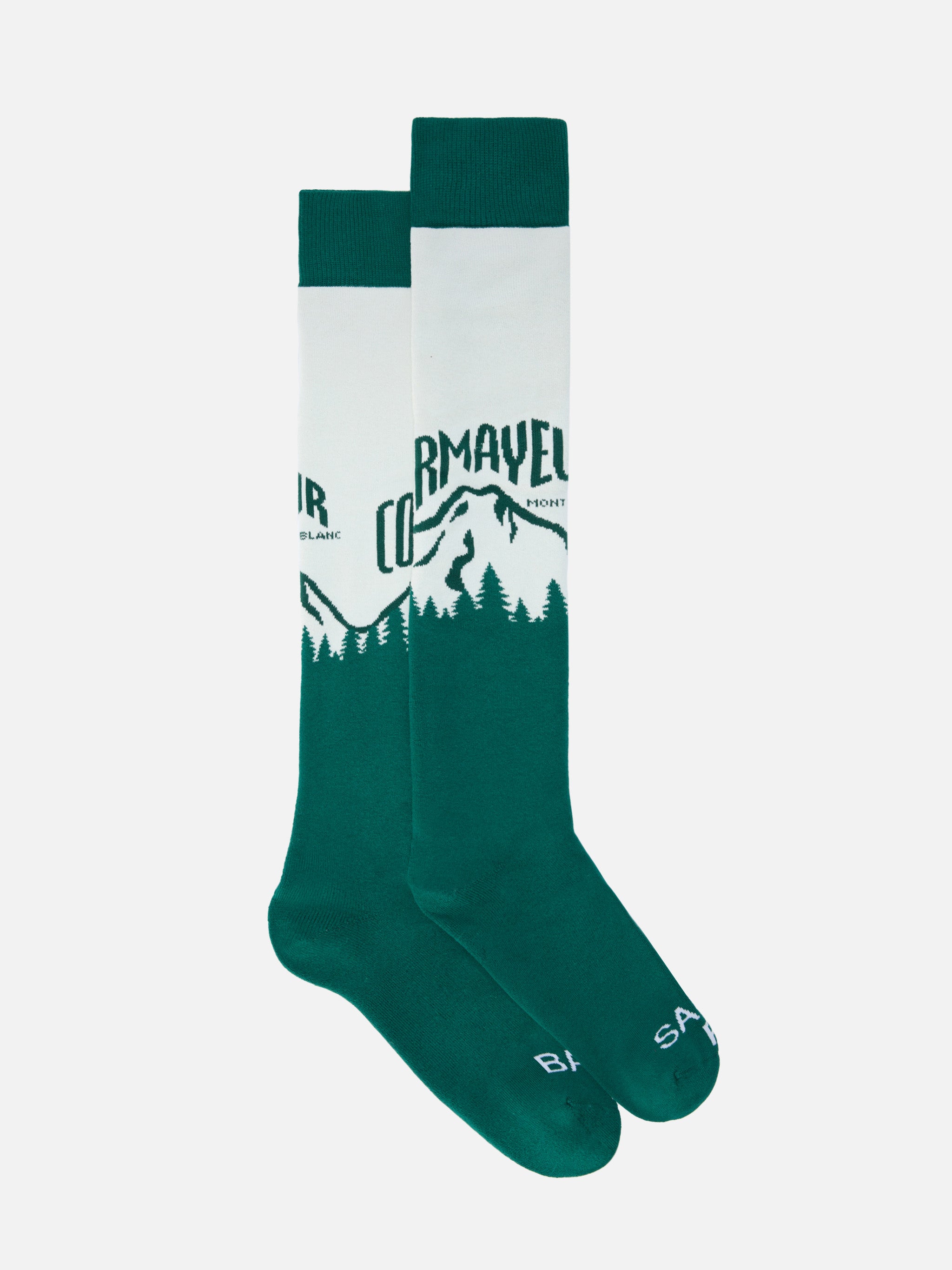 mc2-saint-barth-sox-tech-calze-cotone-jacquard-courmayeur-special-edition-verdi image 1