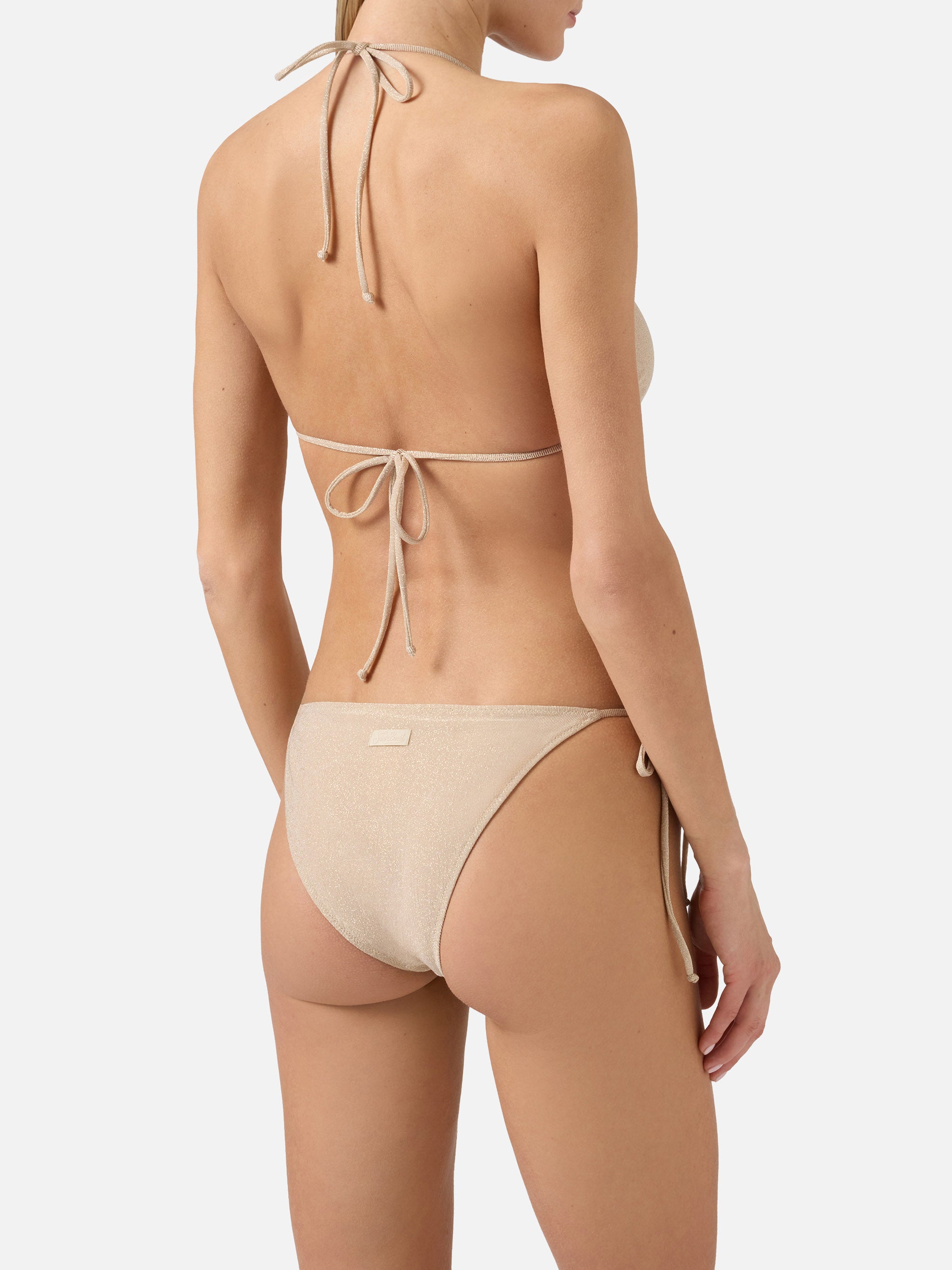 mc2-saint-barth-leah-teen-bikini-ragazza-triangolo-lurex-oro image 4
