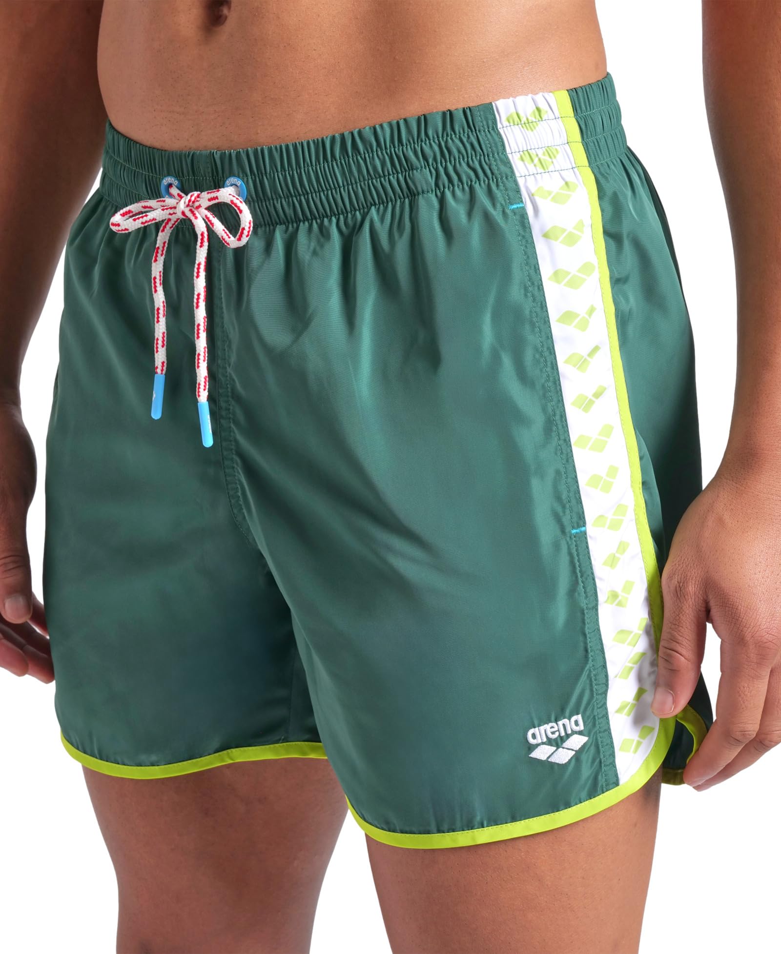 arena-team-stripe-beach-short-pantaloncino-da-spiaggia-uomo image 8