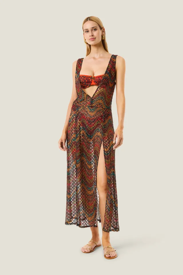 4giveness-abito-lungo-kenia-donna-cover-up image 1