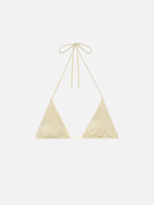 mc2-saint-barth-leah-top-bikini-triangolo-oro-shimmer image 1