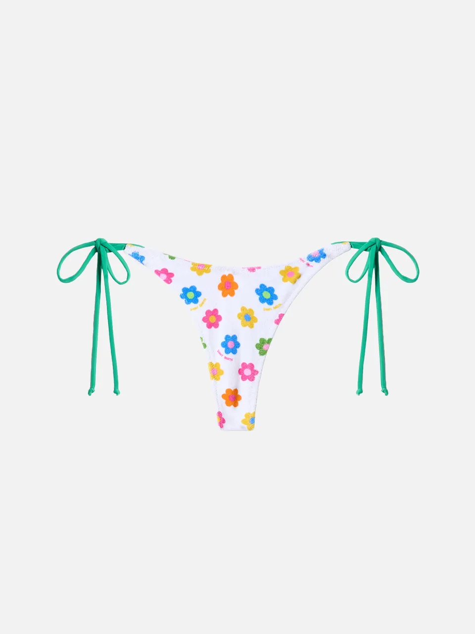 mc2-saint-barth-norah-slip-mare-cheeky-donna-in-spugna-stampa-margherite image 1
