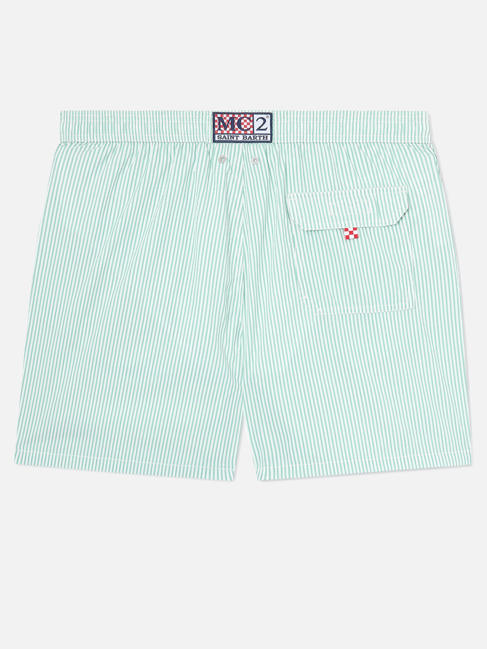 mc2-saint-barth-costume-mare-patmos-seersucker-rigato-verde-salvia-e-bianco-uomo image 2