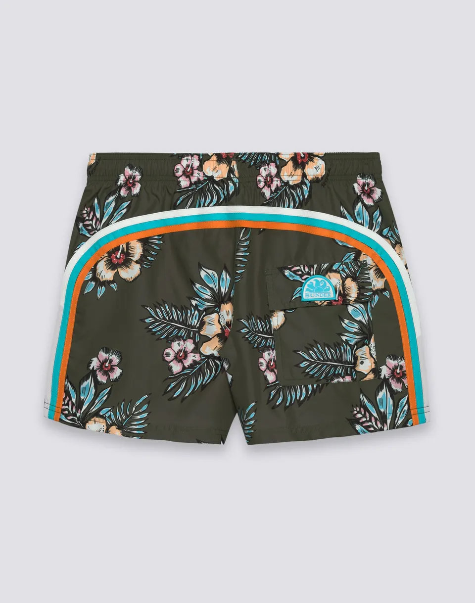 sundek-graphic-flower-costume-boxer-uomo-corto-in-repreve-riciclato image 1
