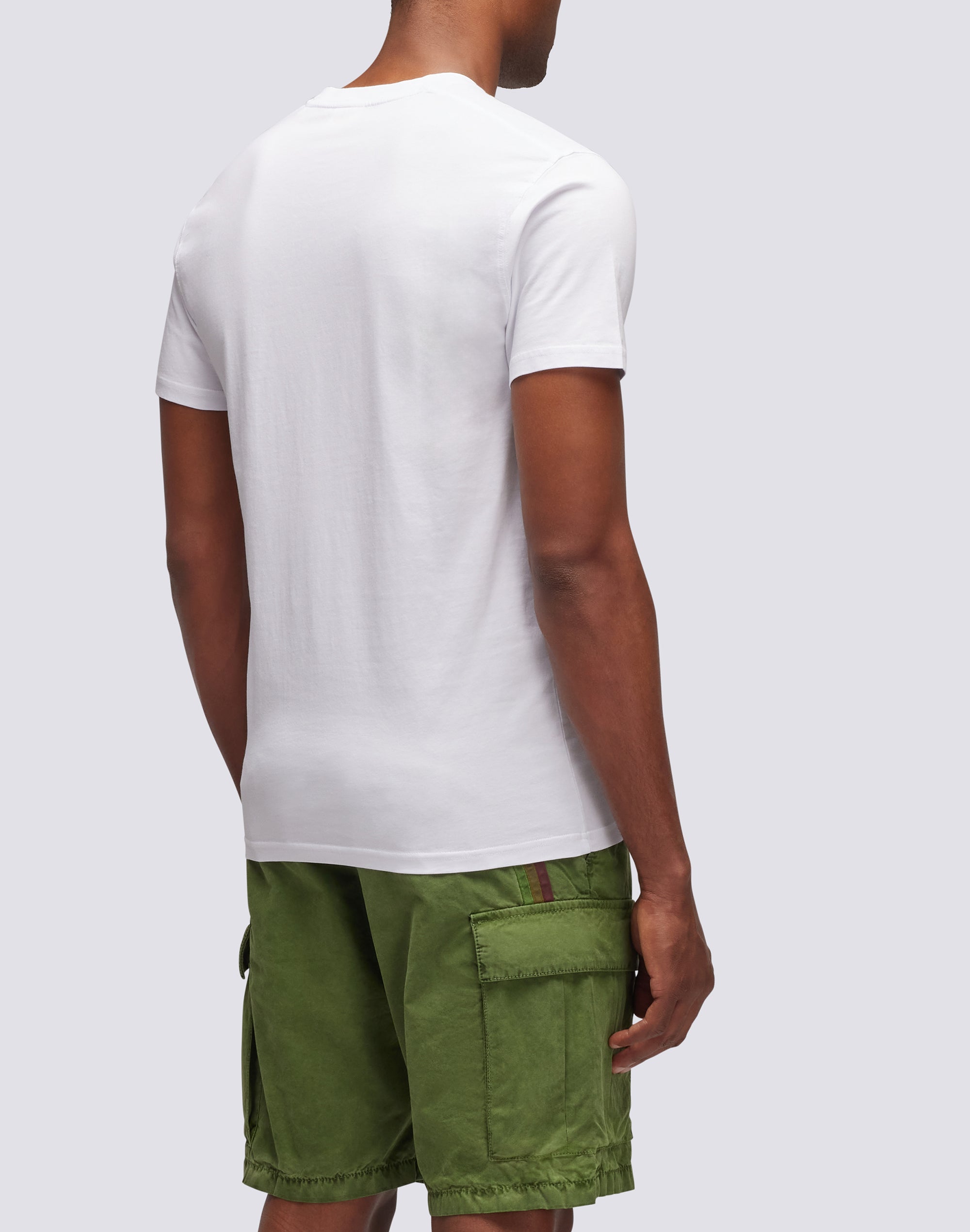 sundek-t-shirt-uomo-girocollo-cotone-con-logo-iconic image 2