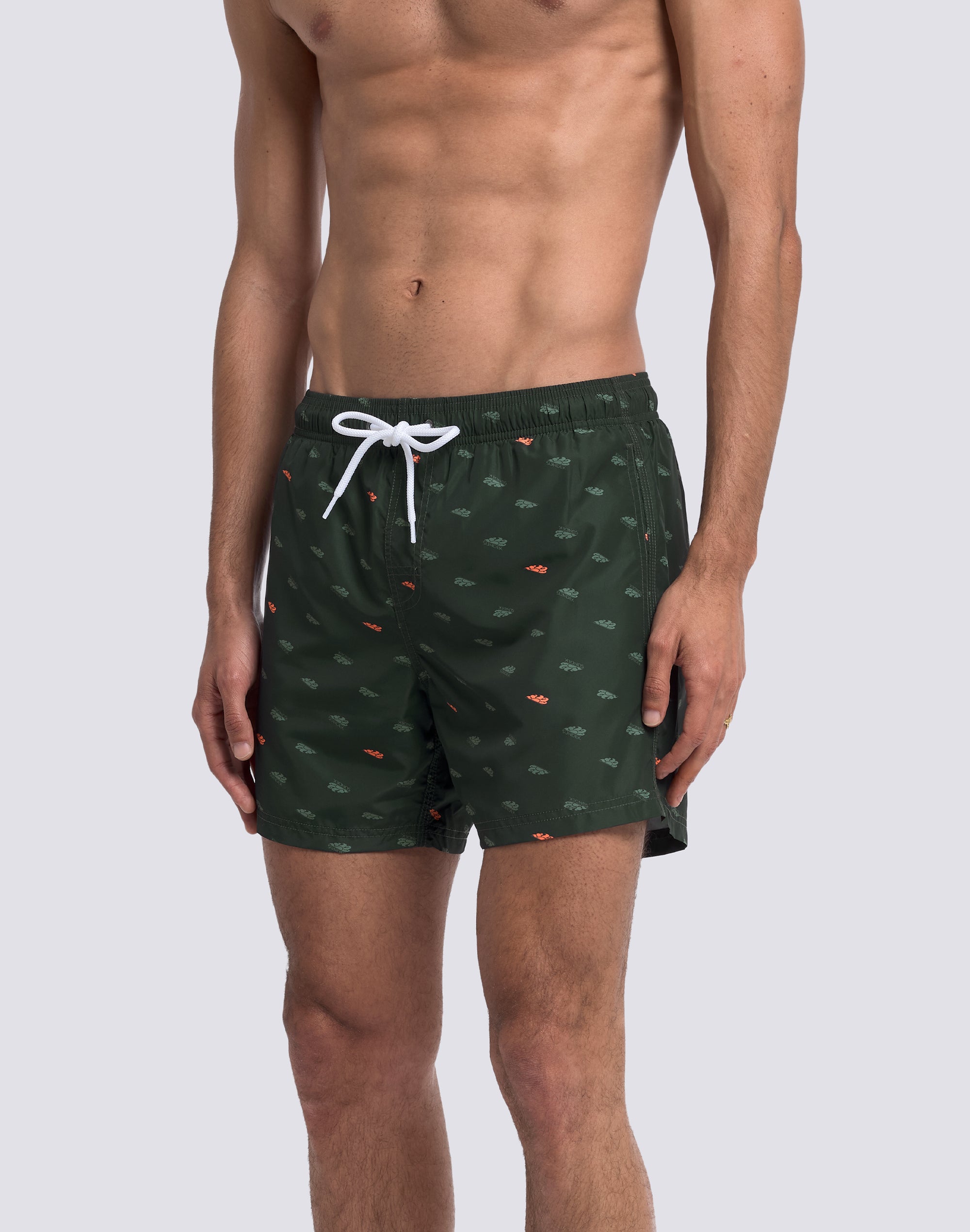 sundek-costume-da-bagno-uomo-corto-monogram-vita-elasticata-poliestere-riciclato image 4