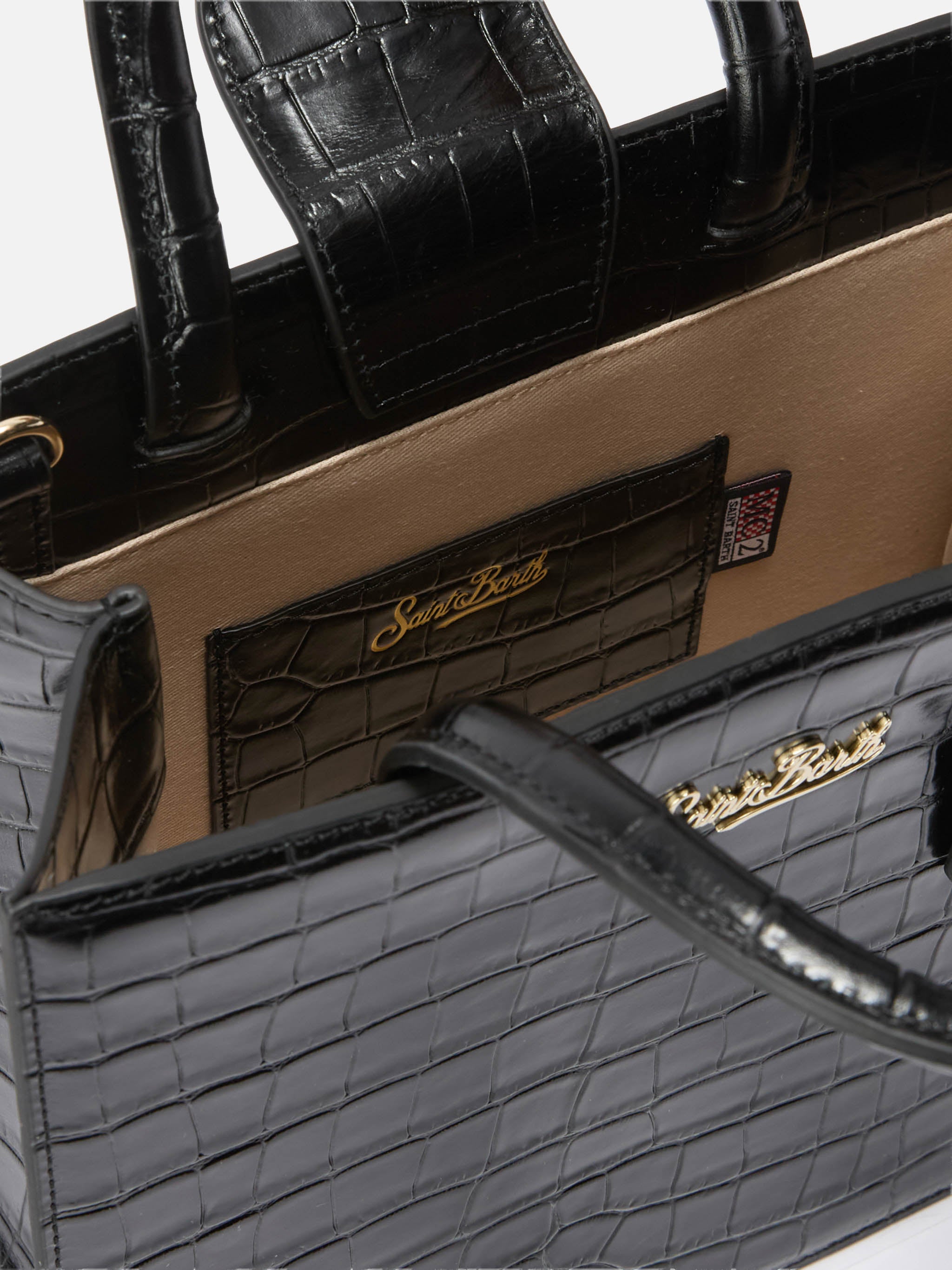 mc2-saint-barth-borsa-shop-bag-midi-in-pelle-stampa-coccodrillo-nera image 5