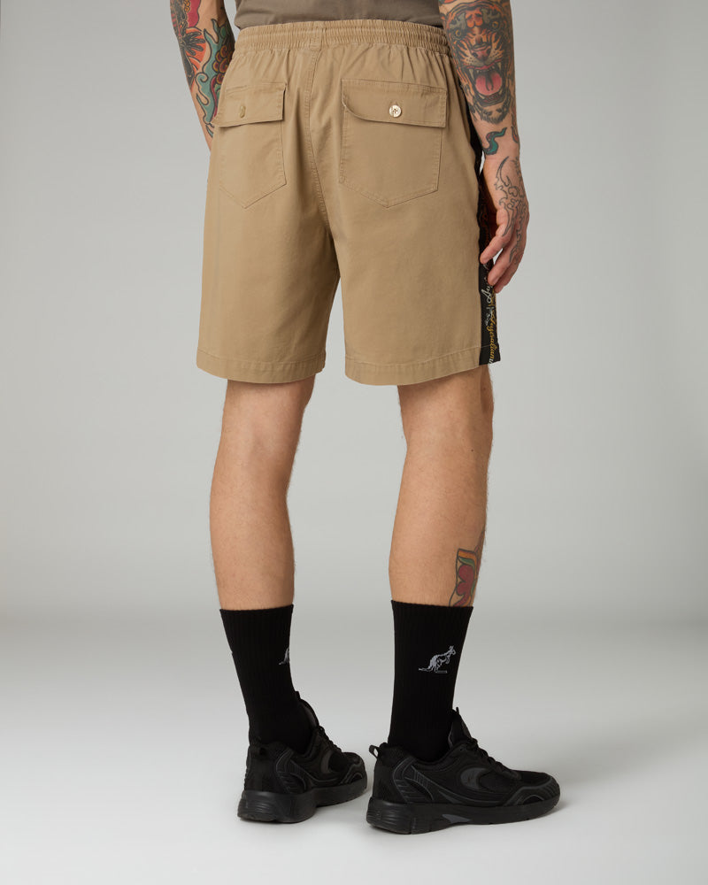 australian-mirage-banda-short-shorts-cotone-caramello image 3