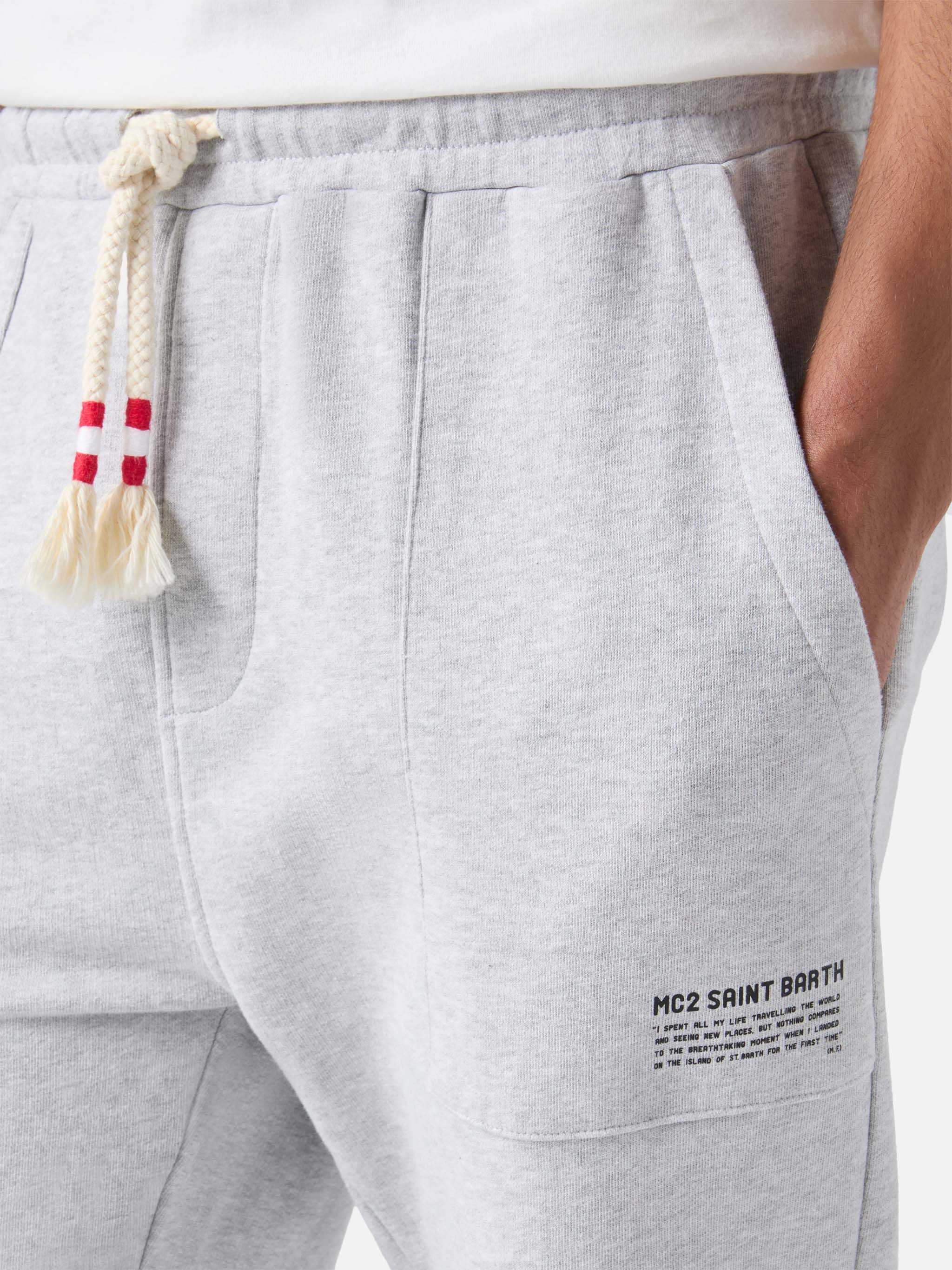mc2-saint-barth-bolt-pantaloni-sportivi-uomo-grigio-m-lange image 2