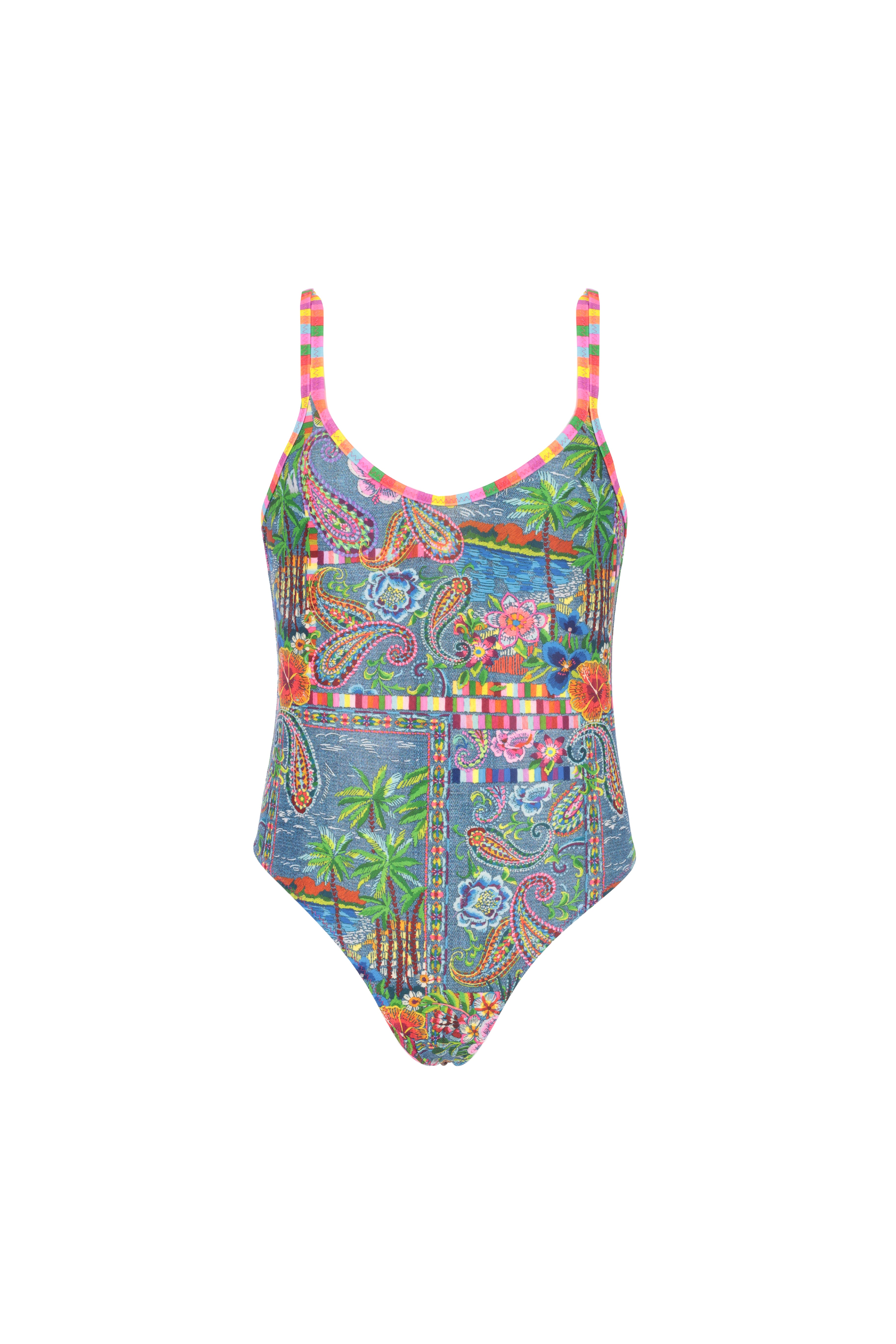 4giveness-triangolo-doppia-spallina-costume-intero-mare-bimba image 1