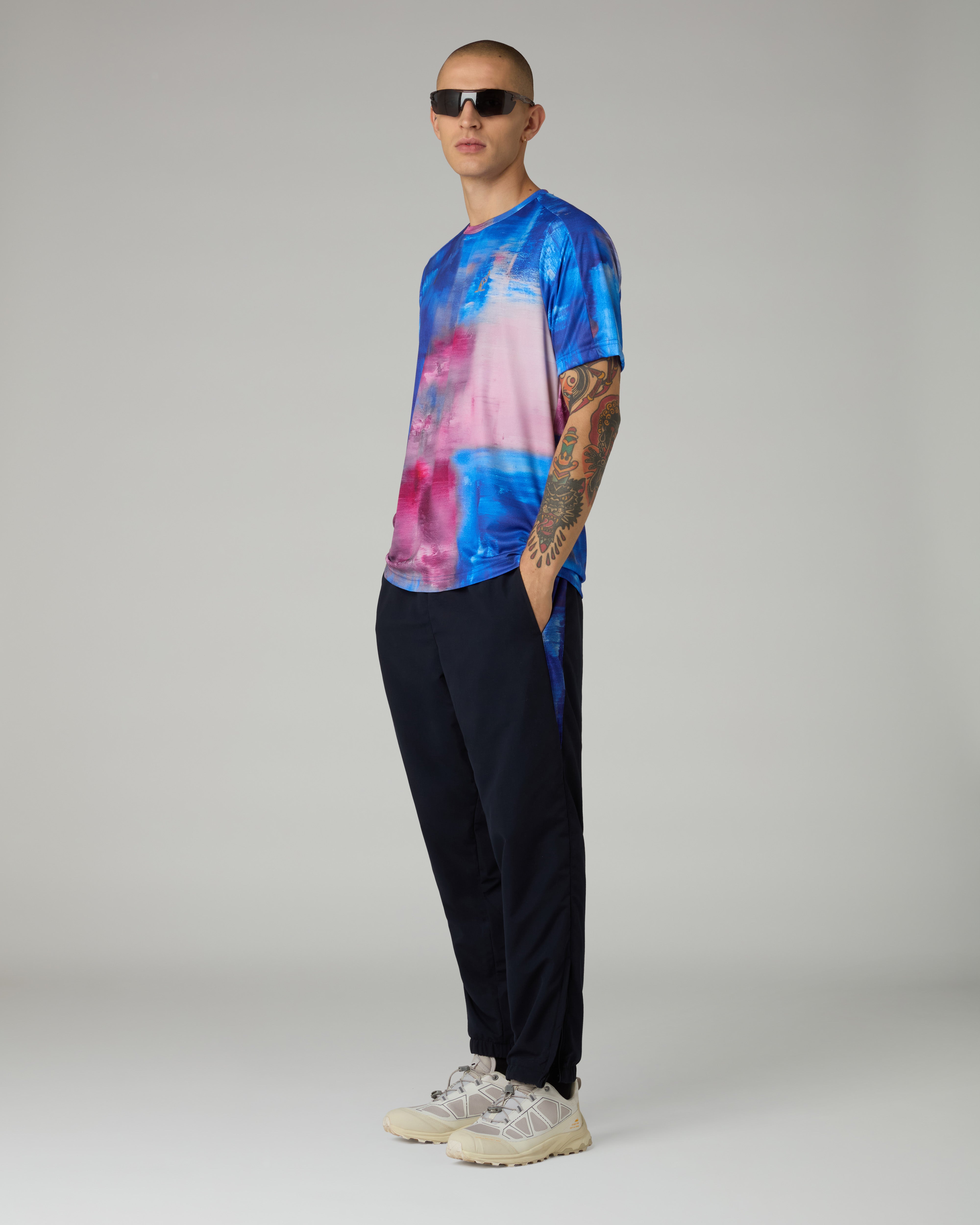 australian-klee-track-pant-pantalone-microtouch-blu-navy-con-zip image 2