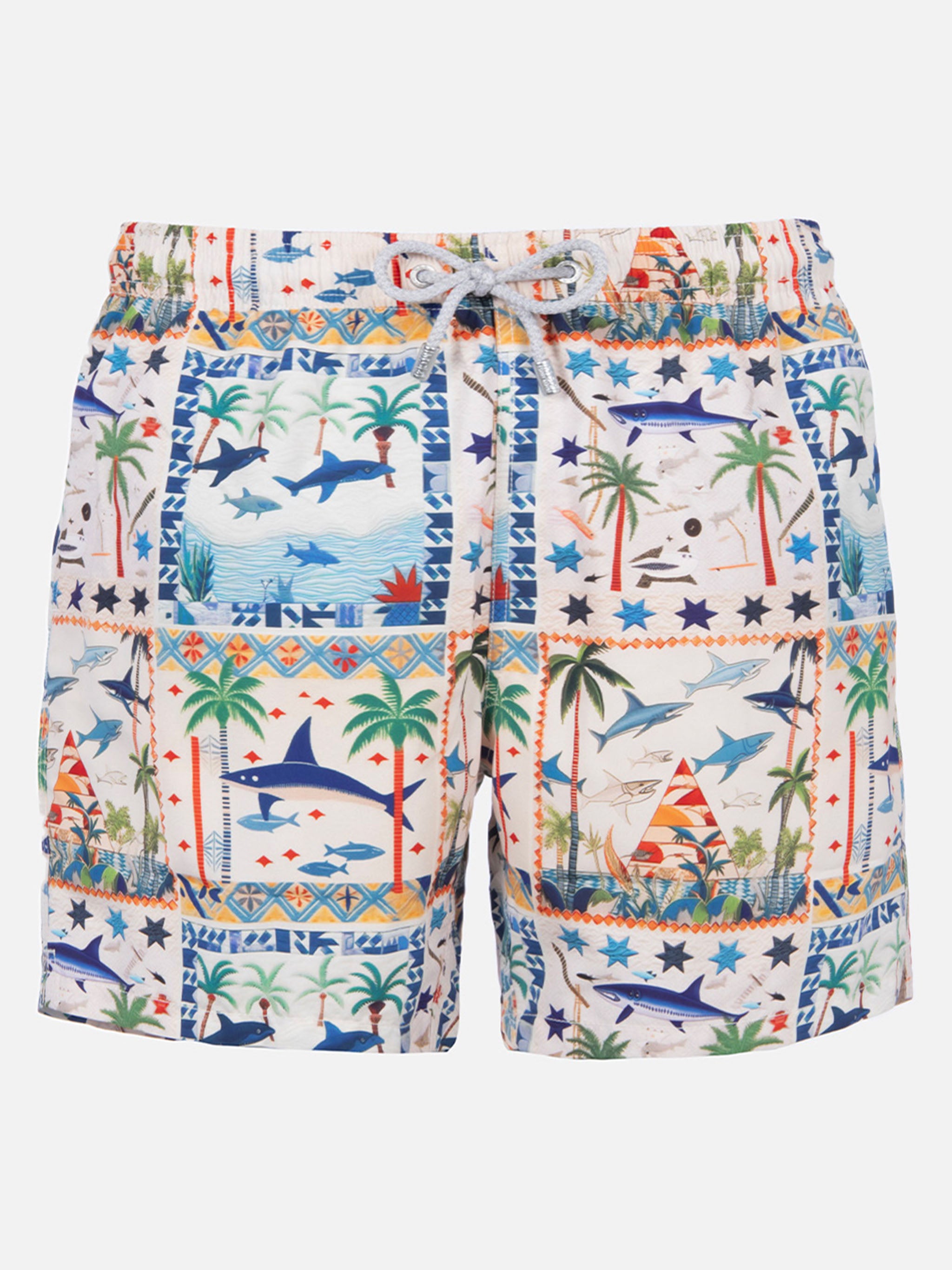 costume-mare-gustavia-mc2-saint-barth-lunghezza-media-con-stampa-squali-ai-by-ri image 1