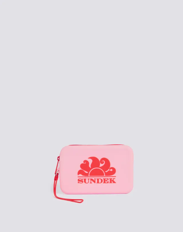 sundek-mini-pochette-gomma-con-logo-travel-pouch-mare image 1