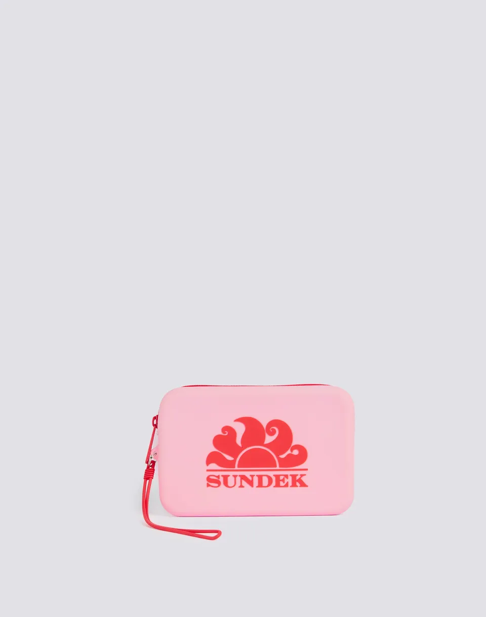 sundek-mini-pochette-gomma-con-logo-travel-pouch-mare image 1