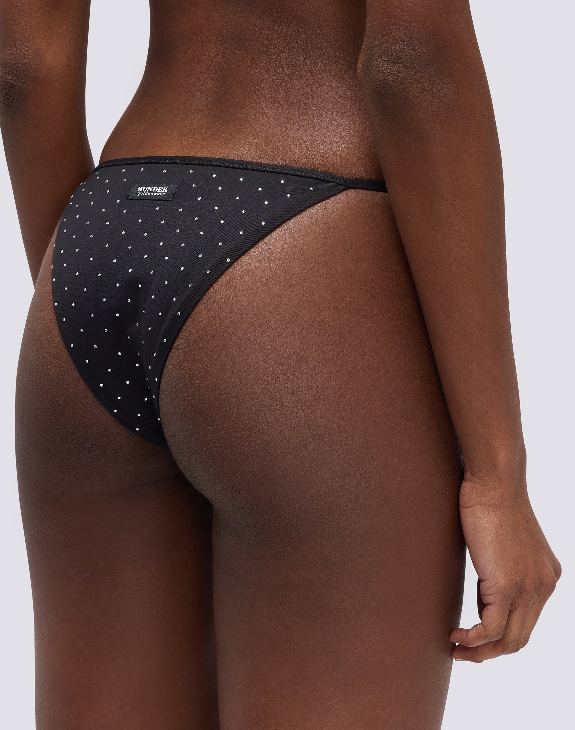 sundek-keer-slip-bikini-donna-laccetti-laterali-e-strass image 3