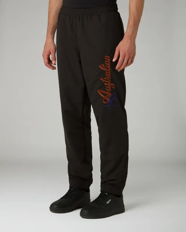 australian-rust-bumper-track-pant-nero-pantalone-tuta-microtouch image 1