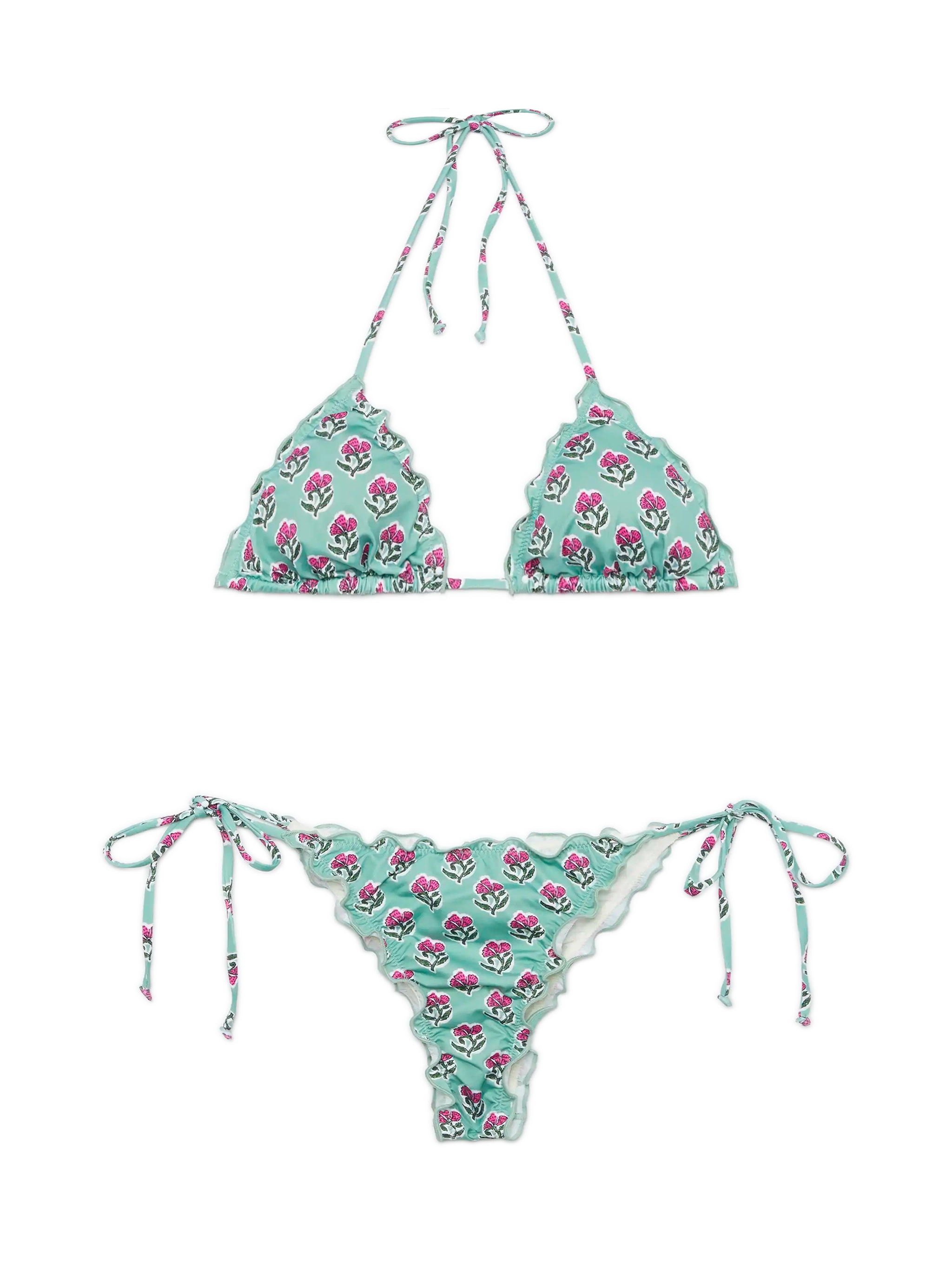 mc2-saint-barth-bikini-triangolo-sagittarius-miami-donna-floreale-verde-salvia image 1