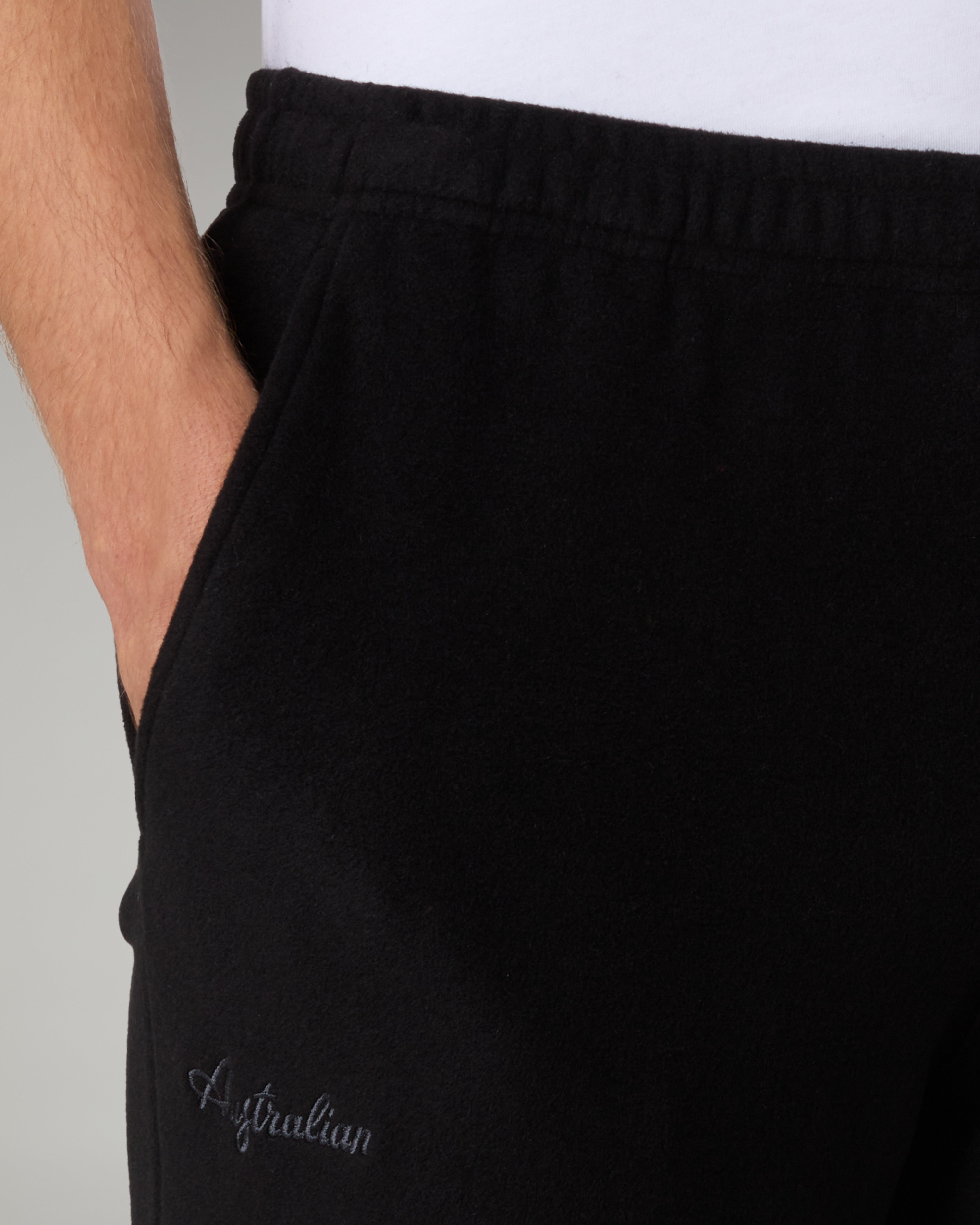 australian-posh-softech-tracksuit-tuta-uomo-nera-full-zip image 6