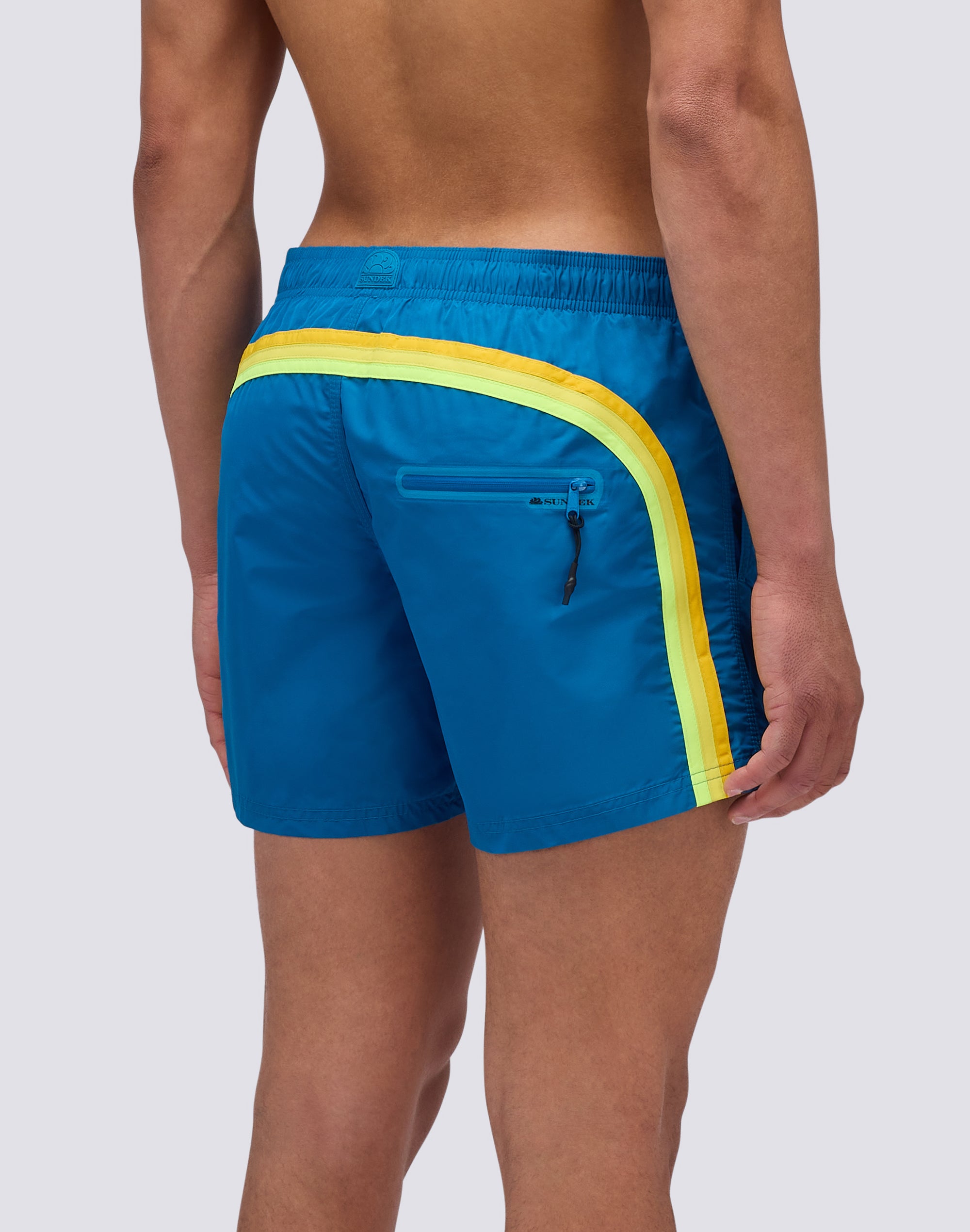 sundek-costume-uomo-corto-memory-vita-elasticata-tinta-unita image 1