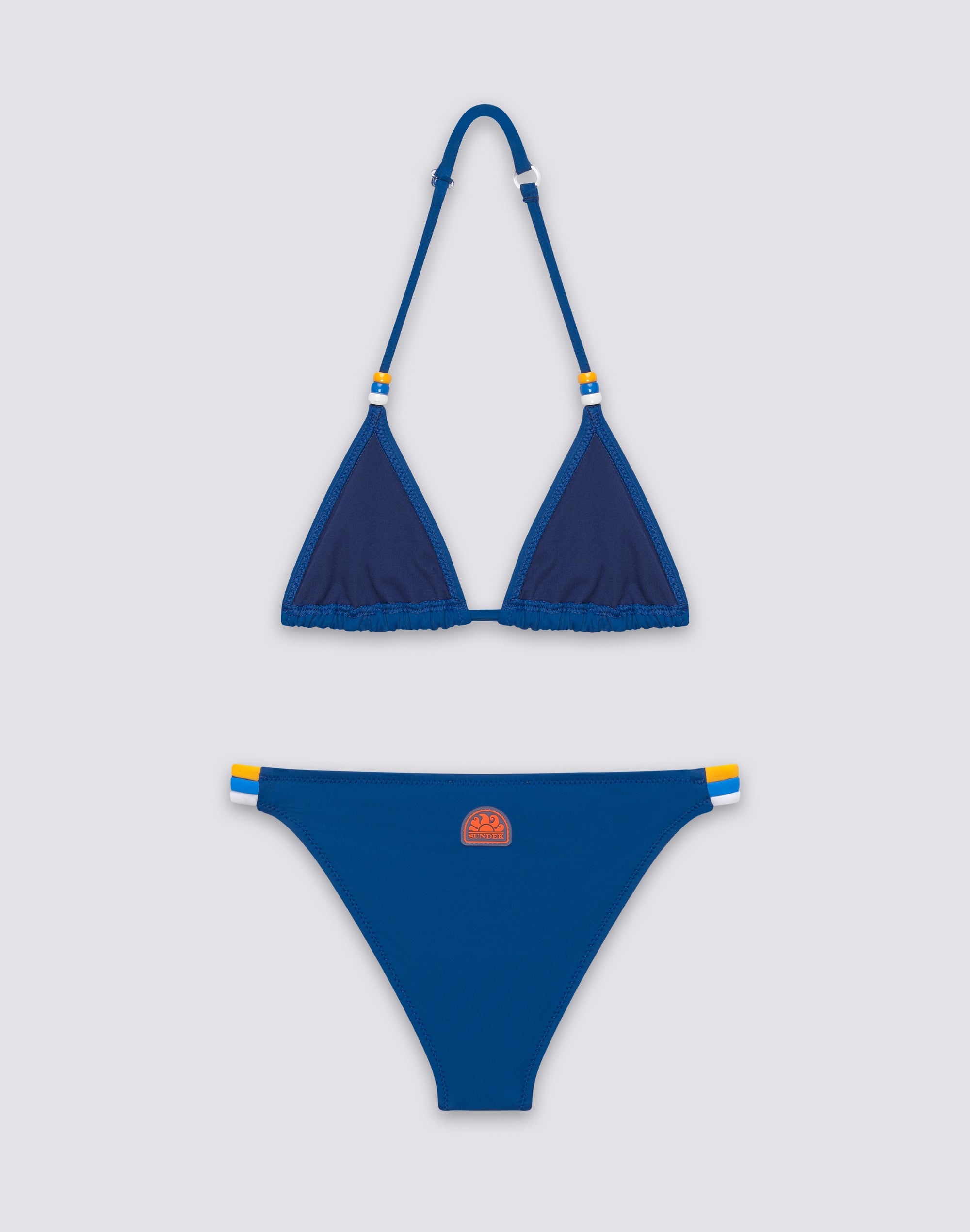 sundek-mini-jennifer-bikini-bambina-triangolo-regolabile-slip-fisso image 2