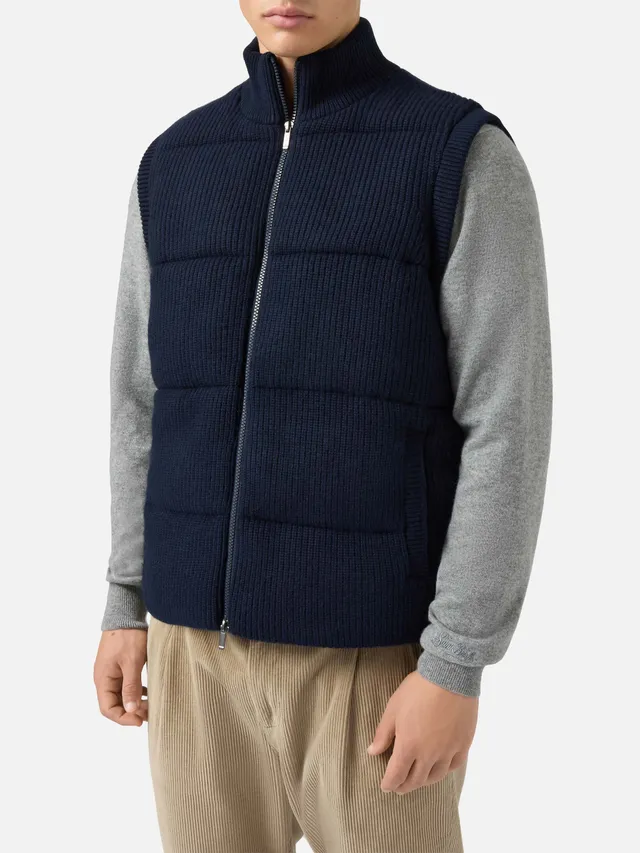 mc2-saint-barth-gilet-imbottito-uomo-leeds-knit-lee001-blu image 1