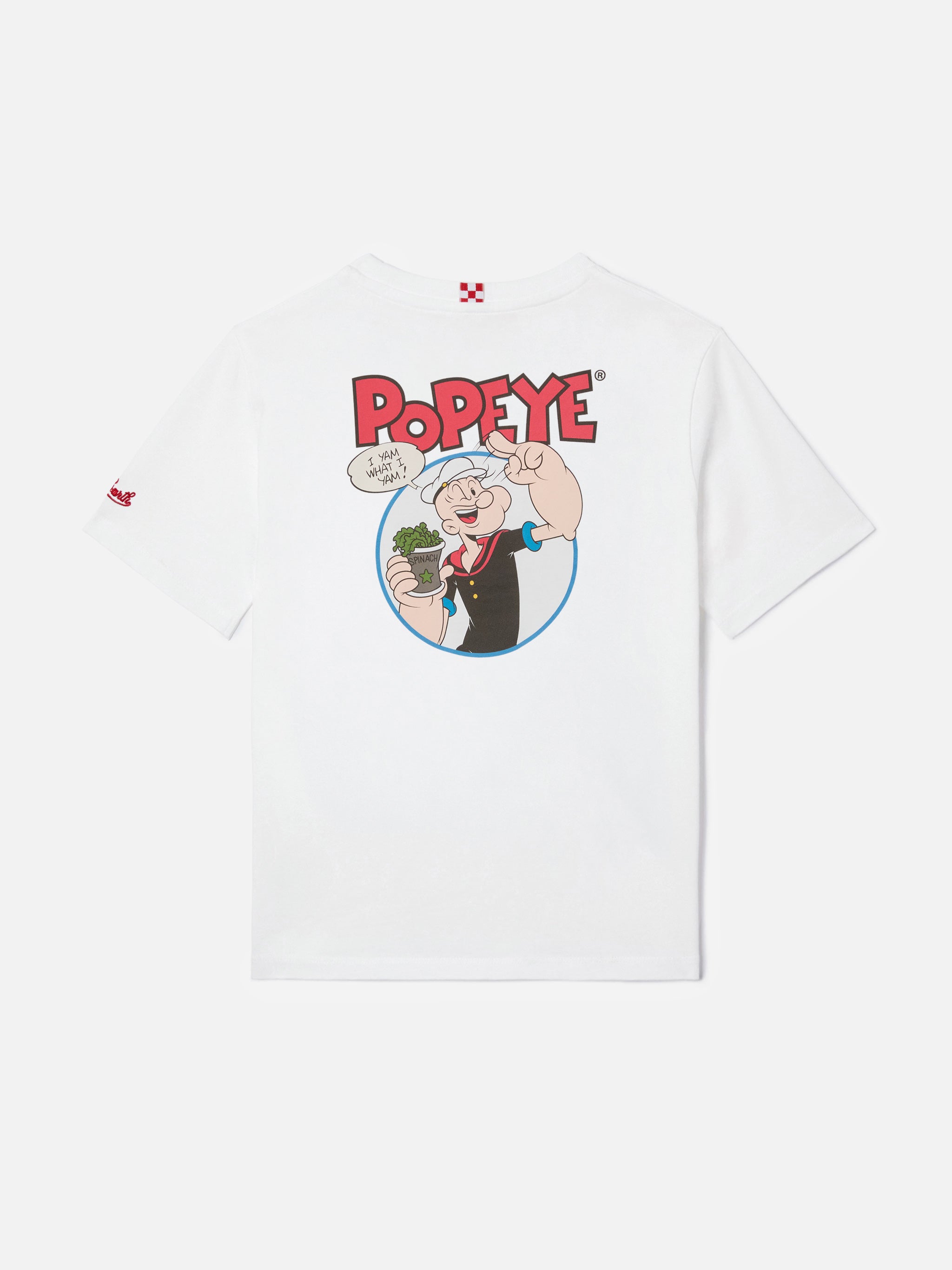 mc2-saint-barth-portland-jr-t-shirt-bambino-bianca-popeye-special-edition image 1