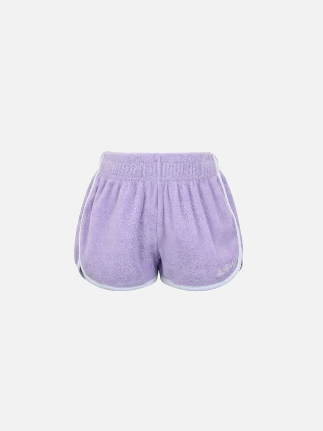 mc2-saint-barth-lierre-pantaloncini-pull-up-bambina-in-spugna-lilla image 1