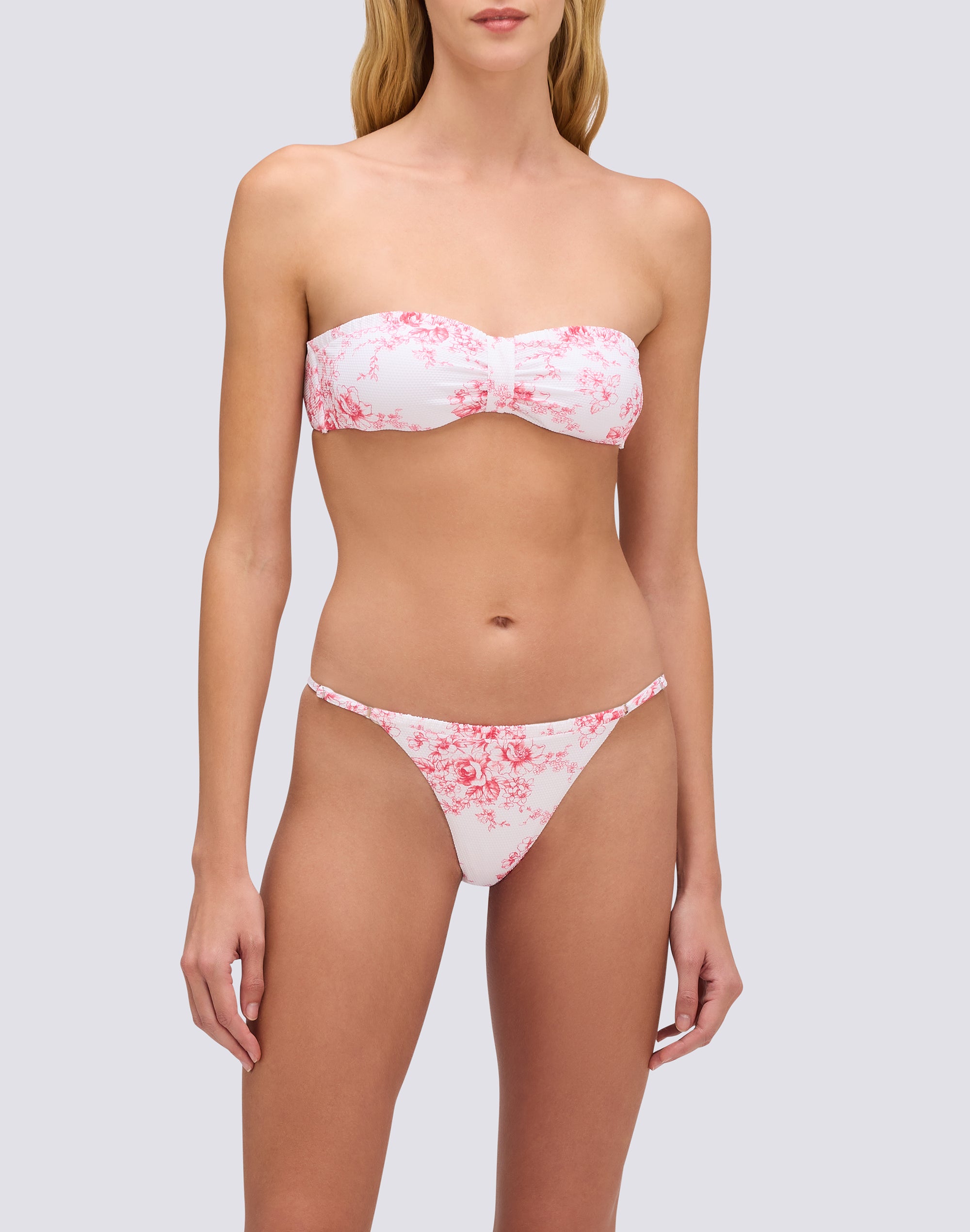 sundek-ioni-bikini-top-a-fascia-donna-fantasia-rose-de-joie image 4