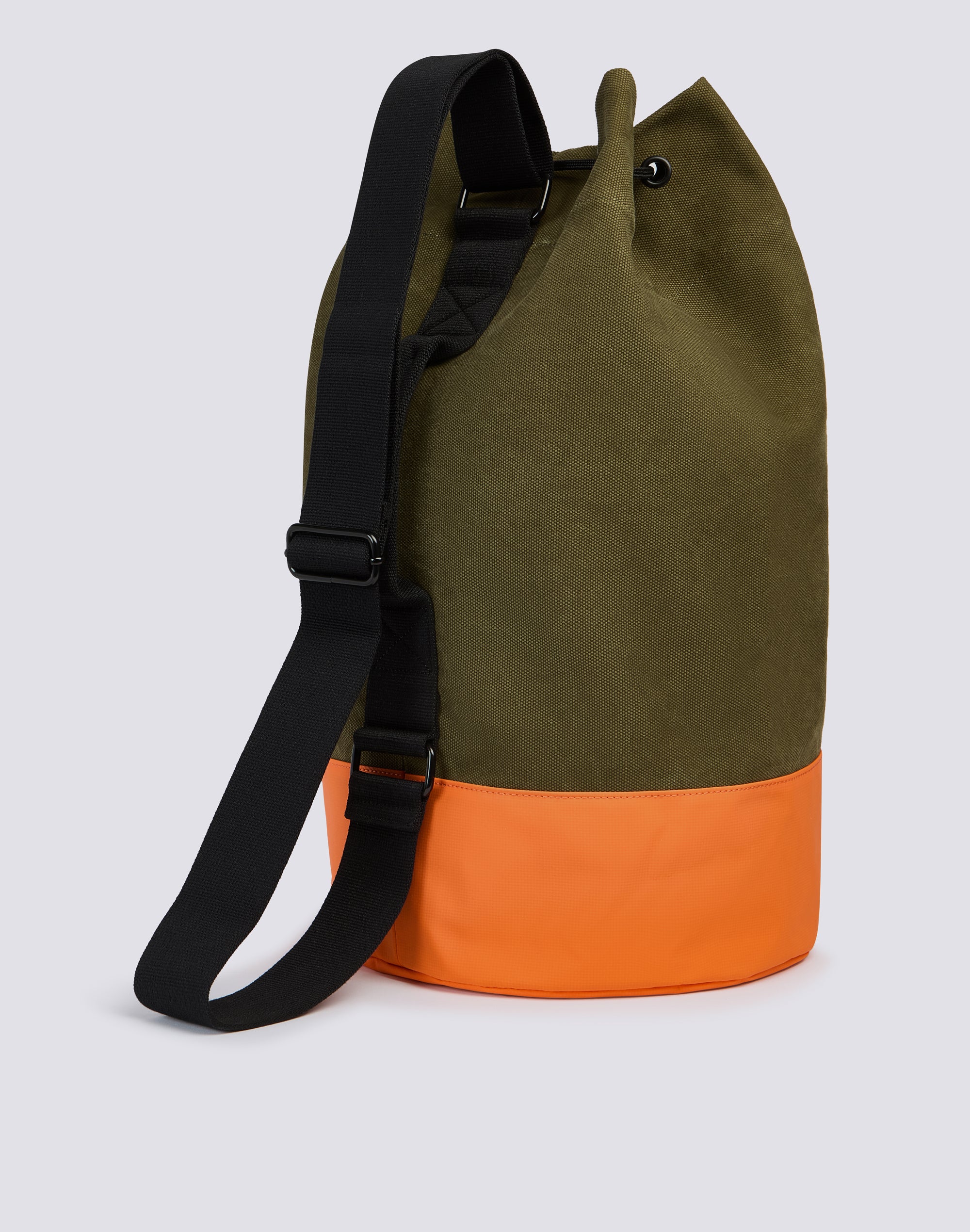sundek-goldenwave-borsa-a-spalla-cotone-coulisse-color-block-logo image 2