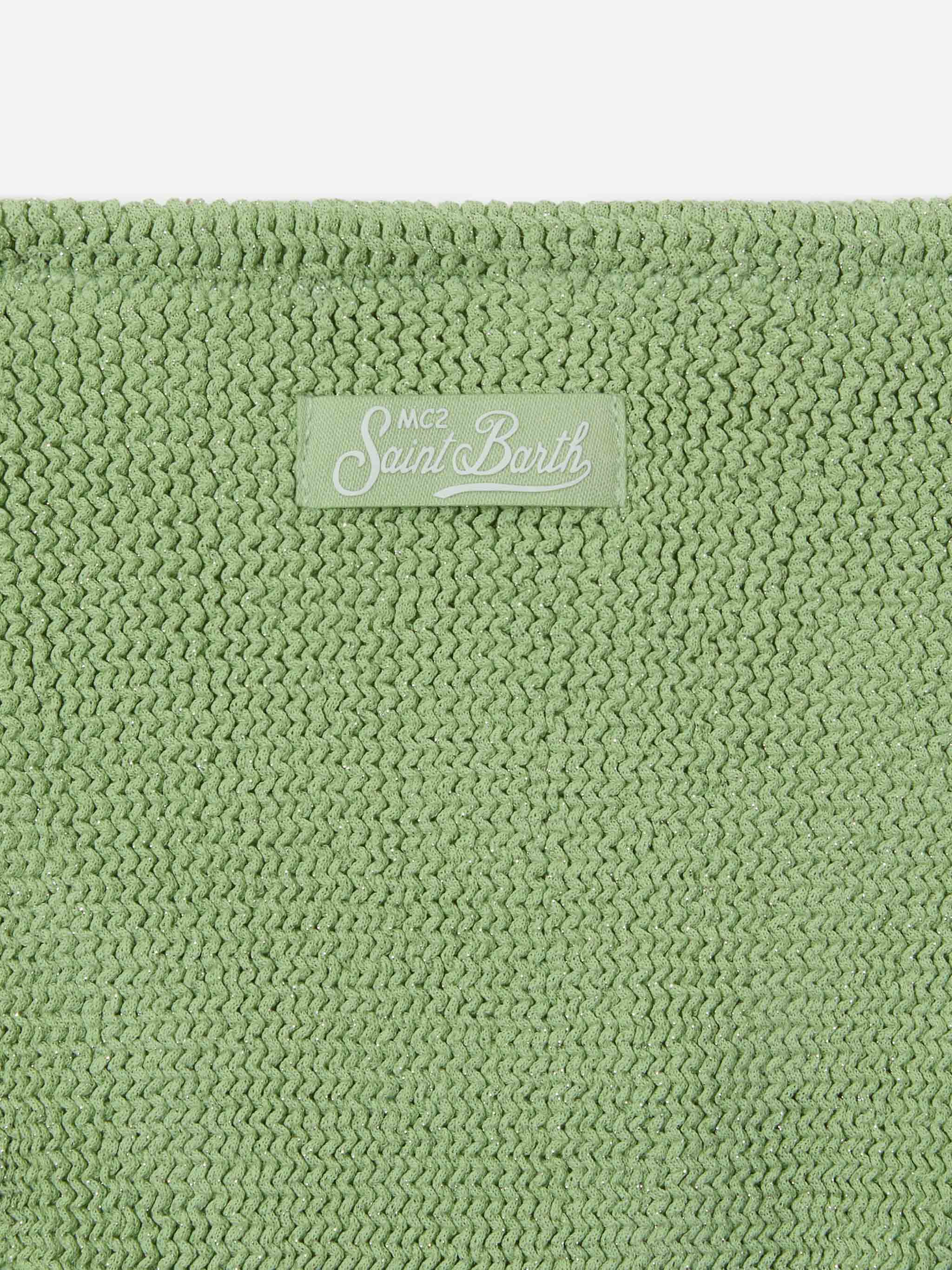 mc2-saint-barth-baker-bikini-bambina-crinkle-lurex-verde-menta image 3