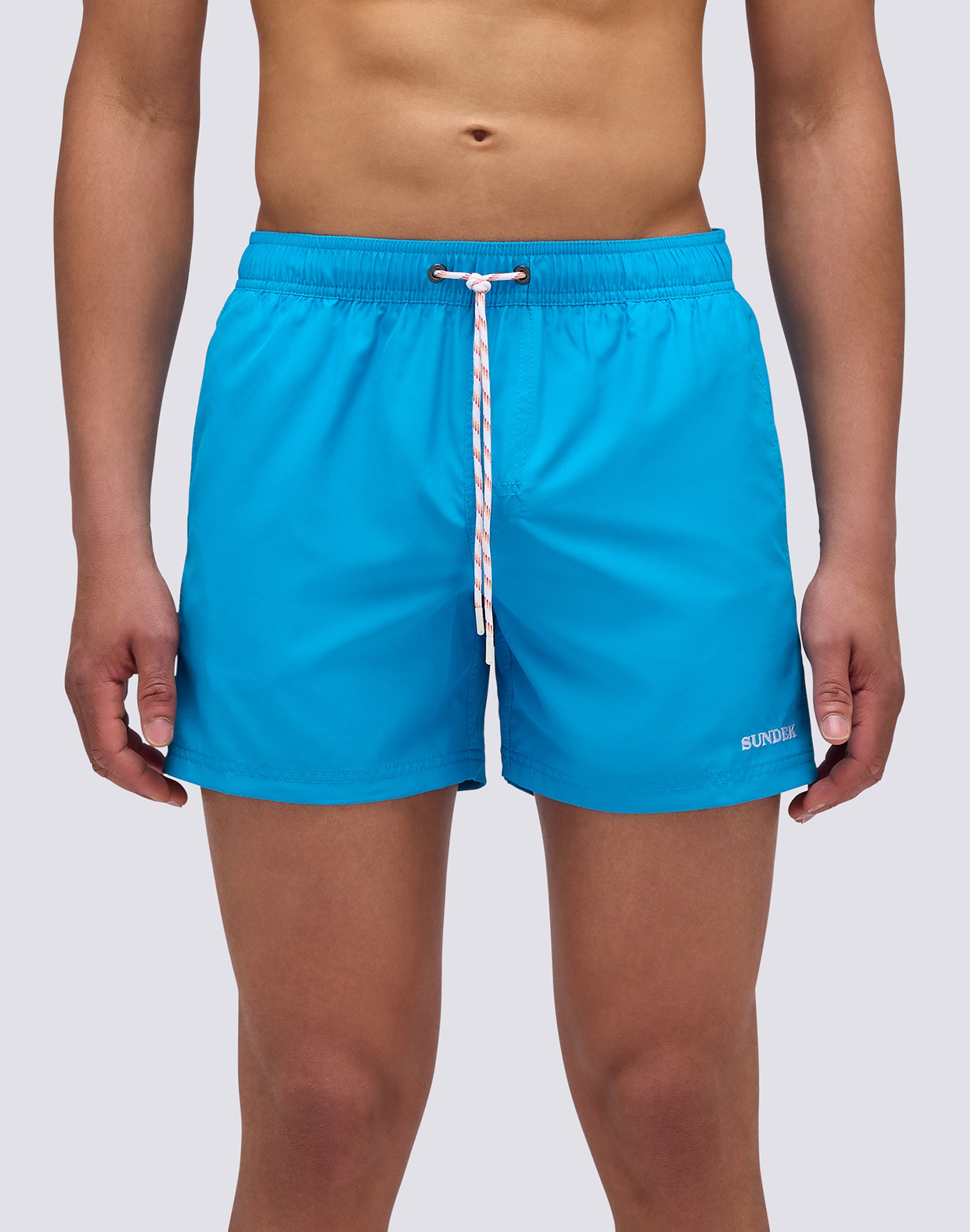 sundek-iconic-costume-da-bagno-uomo-corto-a-vita-elasticata-in-poliestere-ricicl image 2