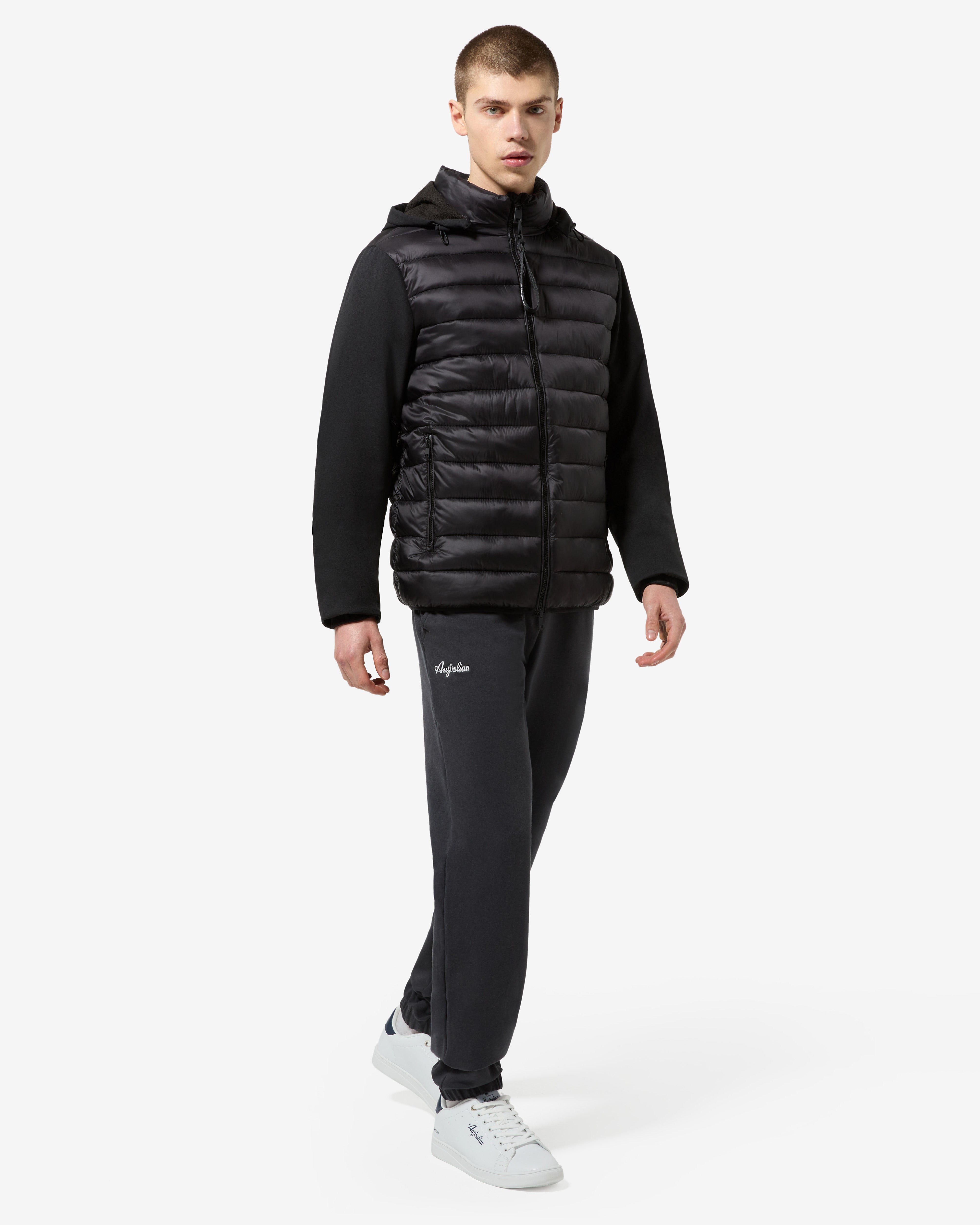 australian-bi-material-jacket-softshell-giubbotto-con-cappuccio image 2