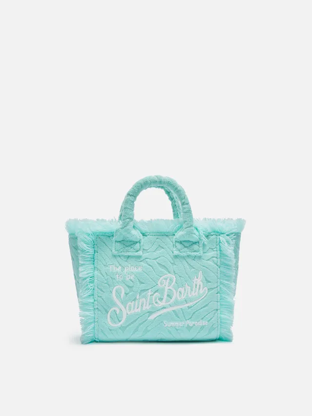 mc2-saint-barth-mini-vanity-terry-bag-zebrata-verde-acqua-vami003 image 1
