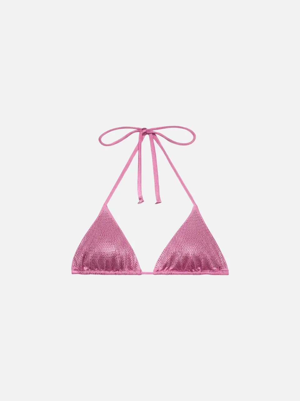 mc2-saint-barth-top-bikini-anna-triangolo-scorrevole-rosa-con-strass image 1