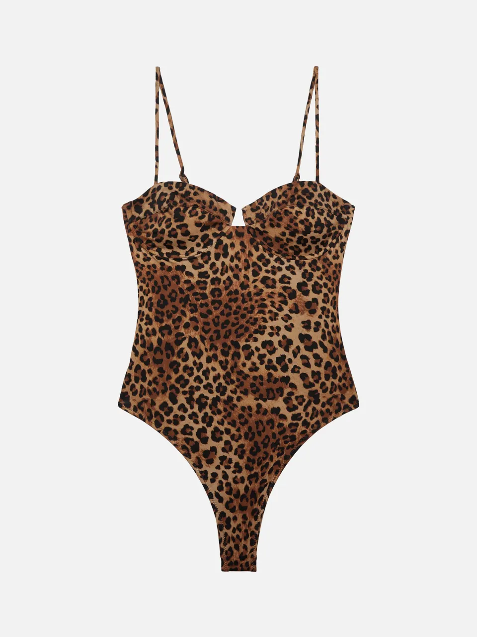 mc2-saint-barth-medea-costume-intero-donna-con-ferretto-marrone-stampa-animalier image 1