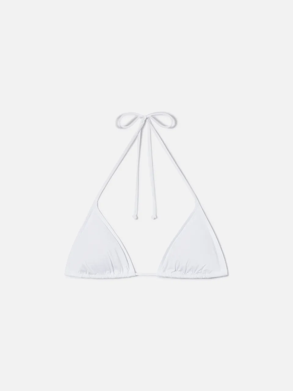 mc2-saint-barth-top-bikini-leah-triangolo-bianco-con-laccetti image 1